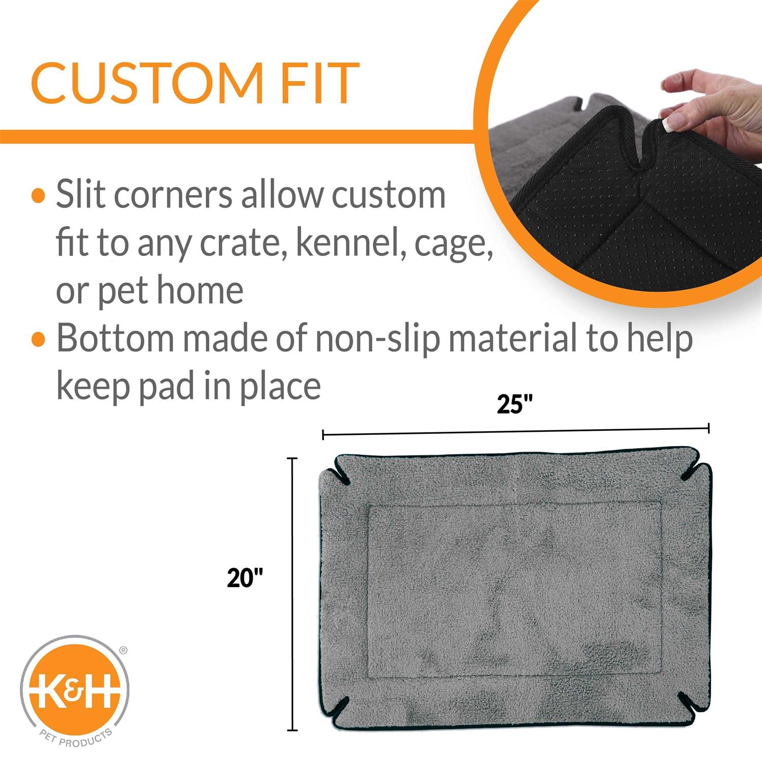 K&H Pet Products Memory Foam Crate Pad