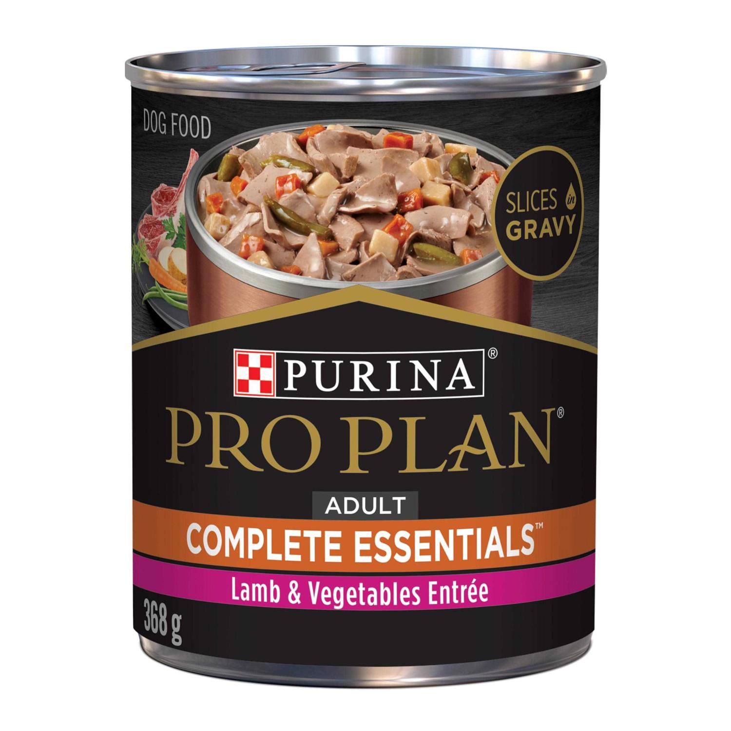 Purina Pro Plan High Protein Dog Food Wet Gravy, Lamb and Vegetables Entree