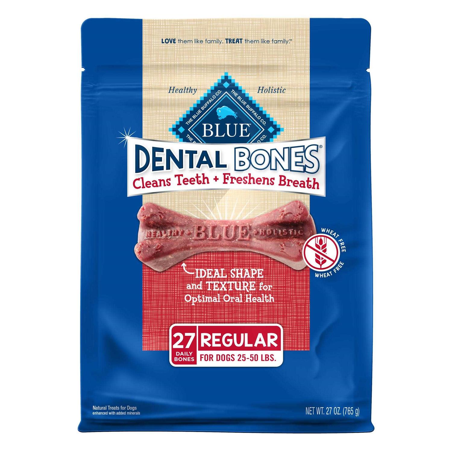 Blue Buffalo Dental Bones Dog Treats