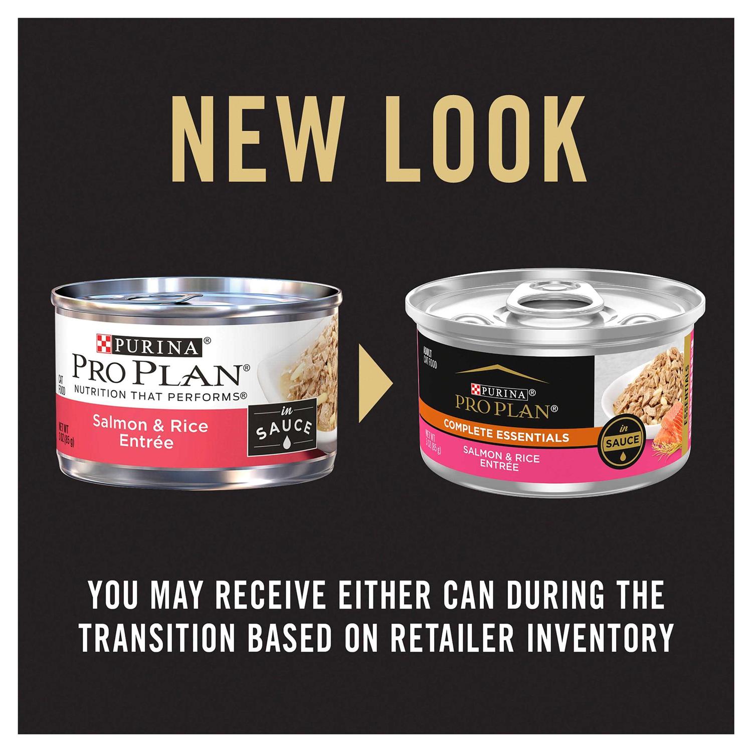 Purina Pro Plan Savor Adult Cat Food Salmon & Rice Entree in Sauce