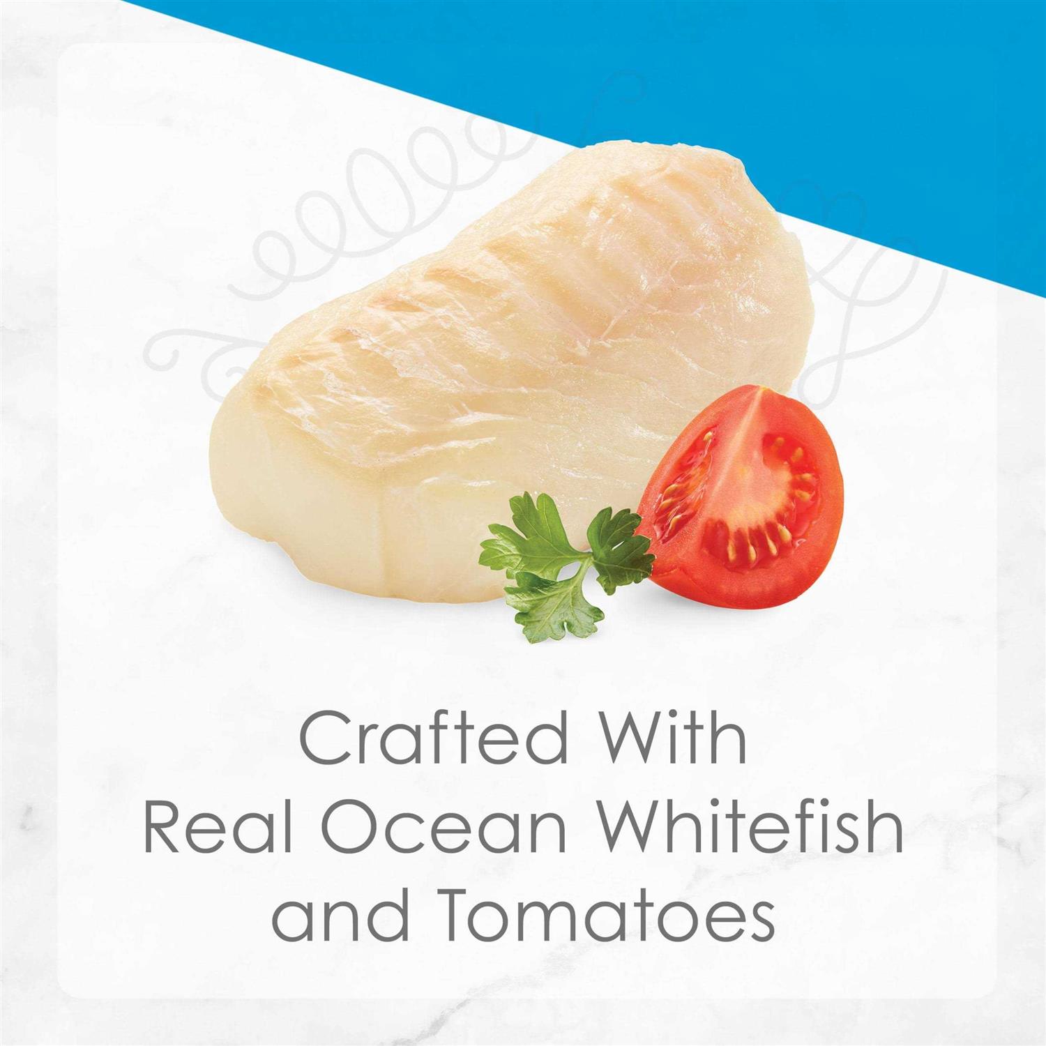 Fancy Feast Petites Ocean Whitefish Entree with Tomato in Gravy Wet Cat Food