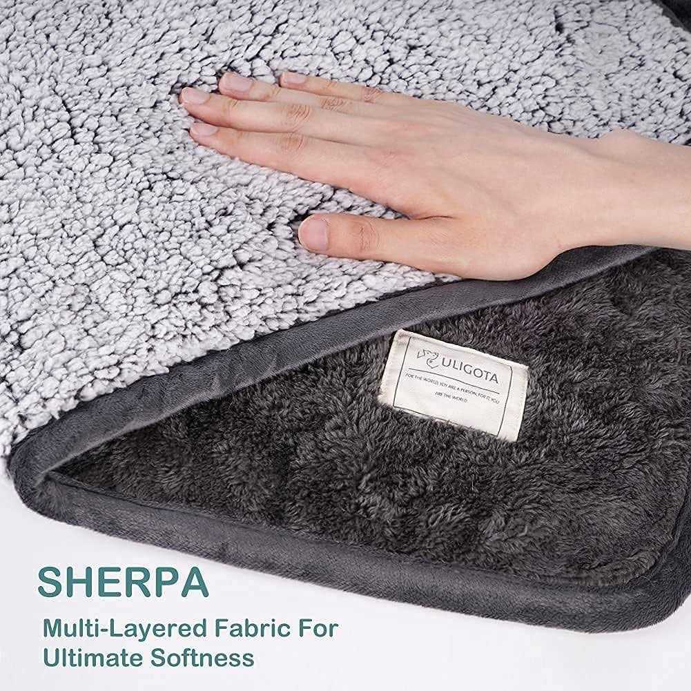 Waterproof Dog Blanket Soft Fluffy Plush Pet Blanket with Liquid Pee Proof Reversible Sherpa Couch Bed Cover Protector Throw Blanket for cats & Dogs