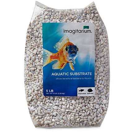 Imagitarium Mini White Aquarium Gravel Substrate