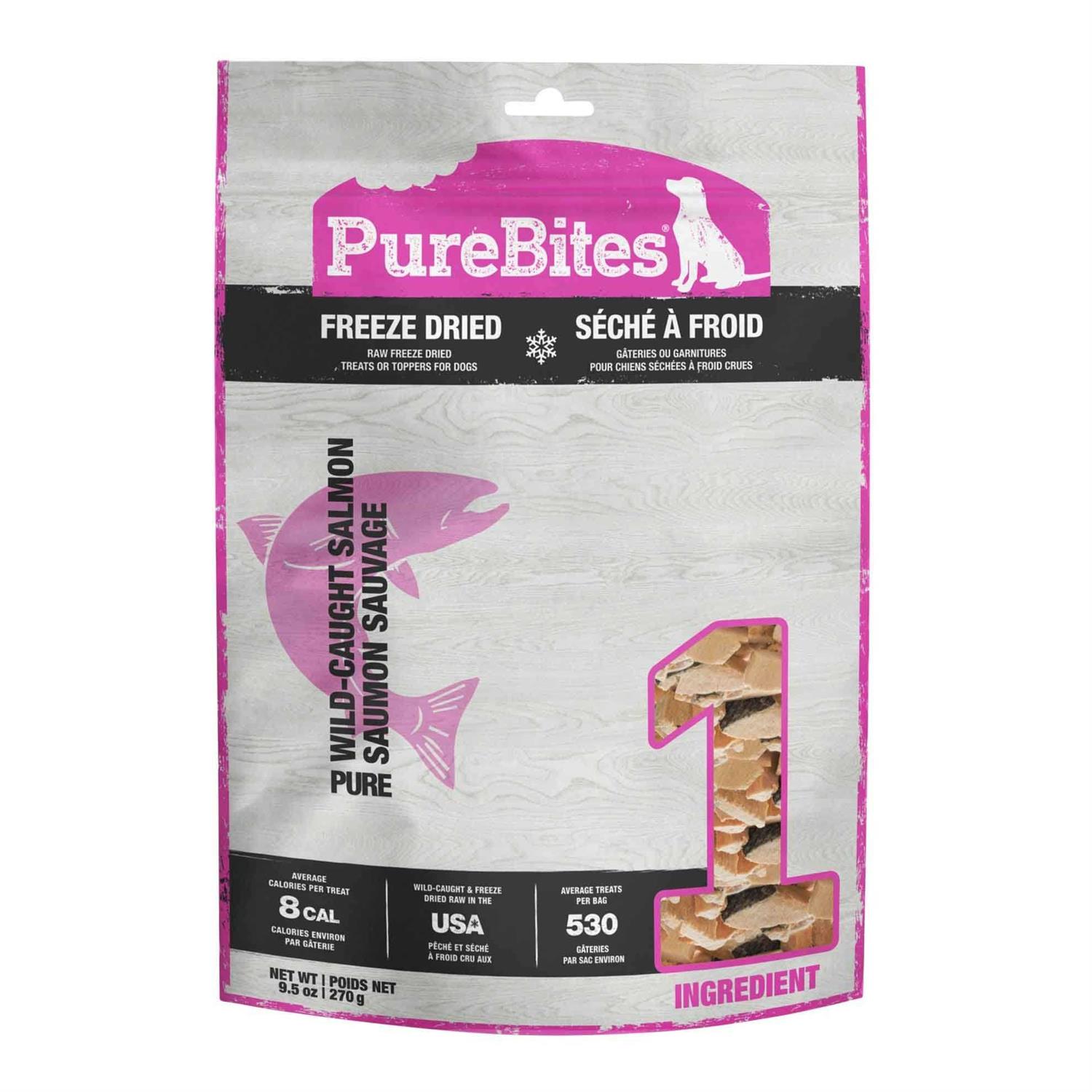 PureBites Freeze Dried Salmon Dog Treats