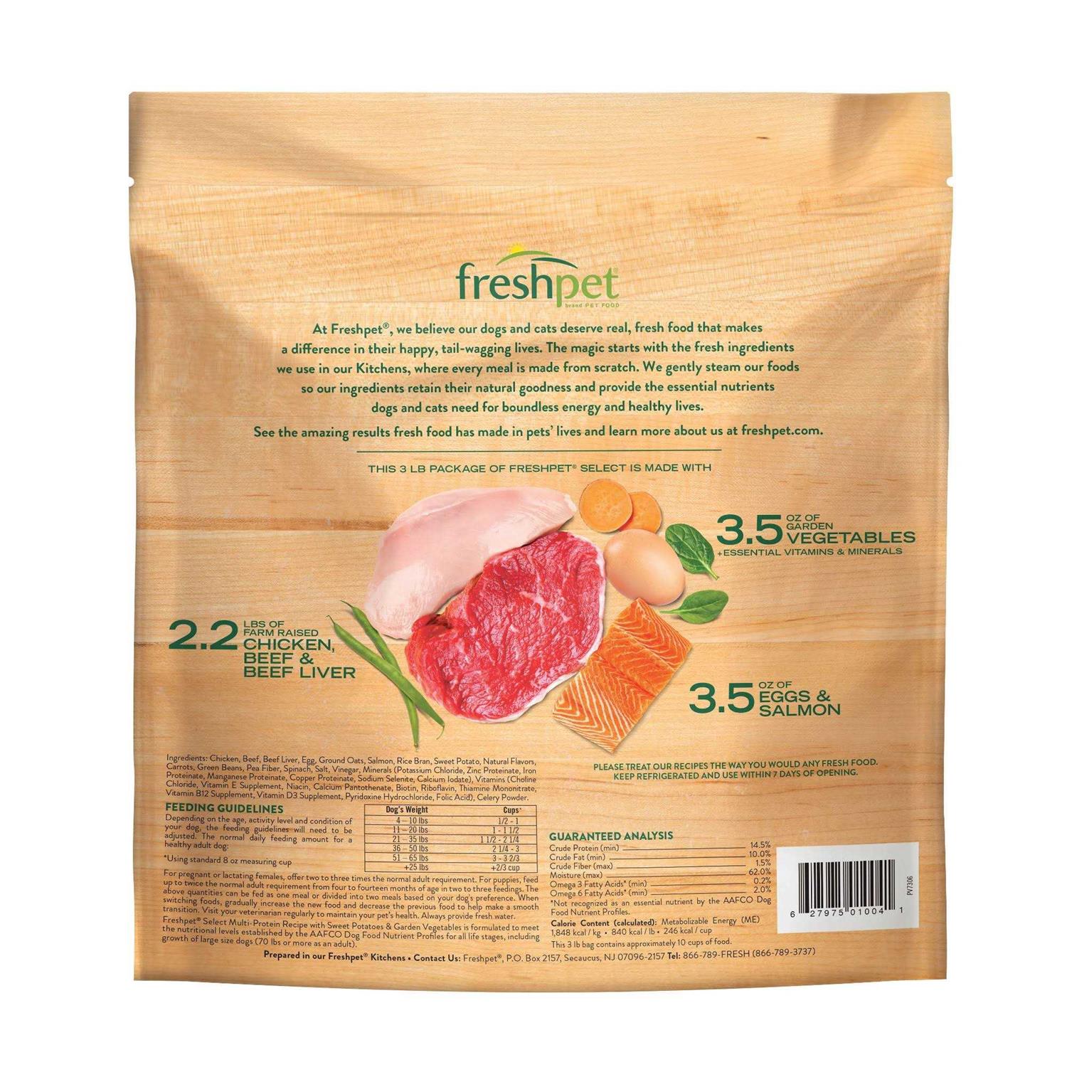 Freshpet Multi-Protein Dog Food