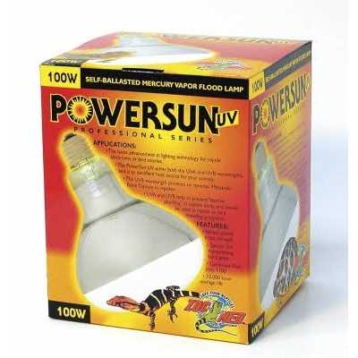 Zoo Med PowerSun UV Mercury Vapor UVB Lamp