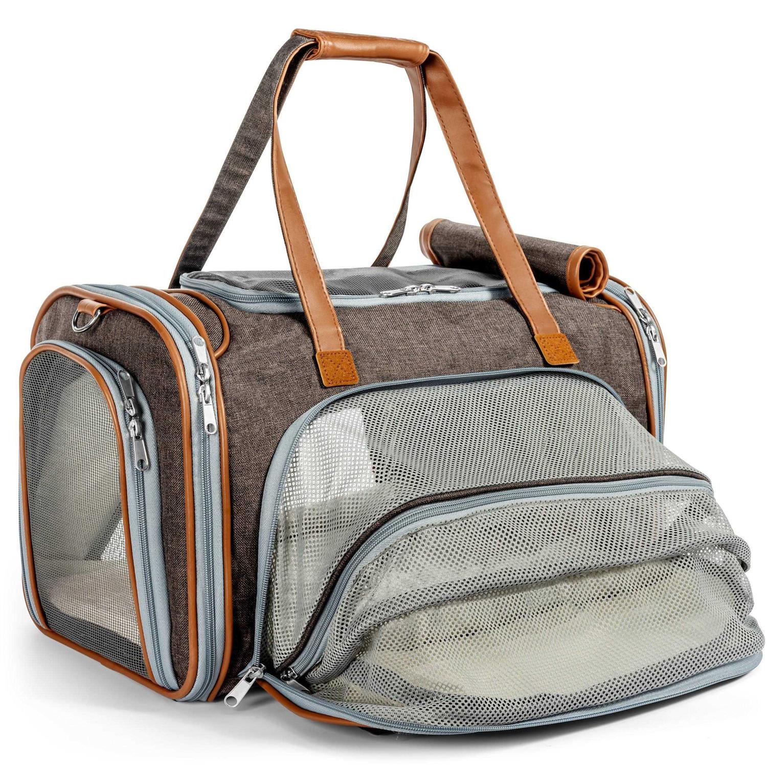Gold Series Expandable Airline Approved Pet Carrier Mr. Peanut&s