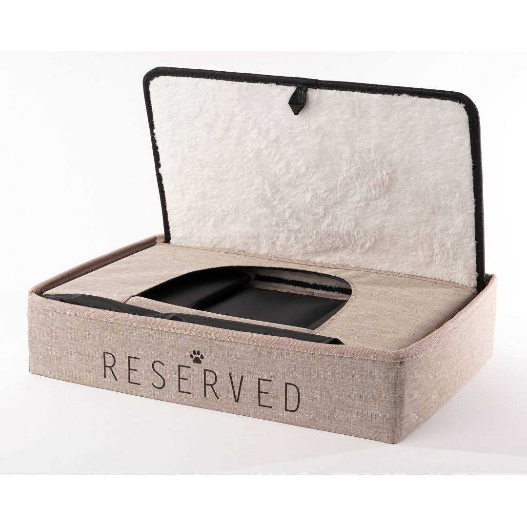 Precious Tails Home Base 2-Tier Collapsible Cat Cave