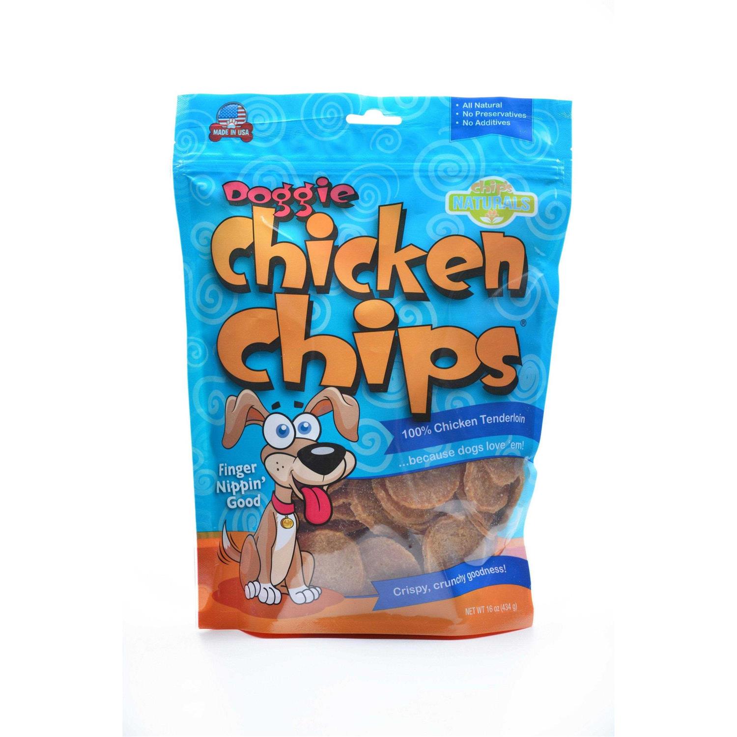 Doggie Chicken Chips Dog Treats