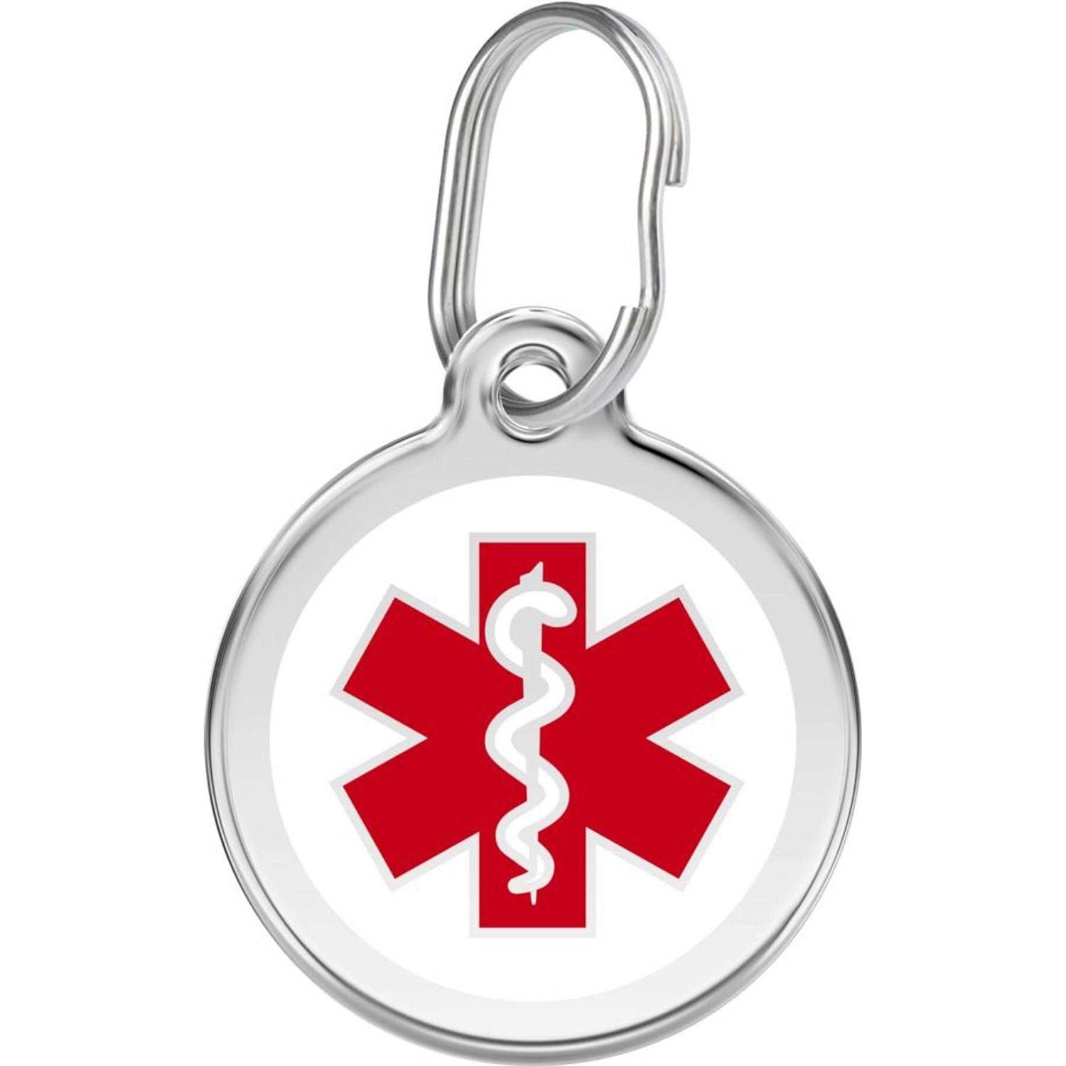 Red Dingo Medical ID Dog Tag