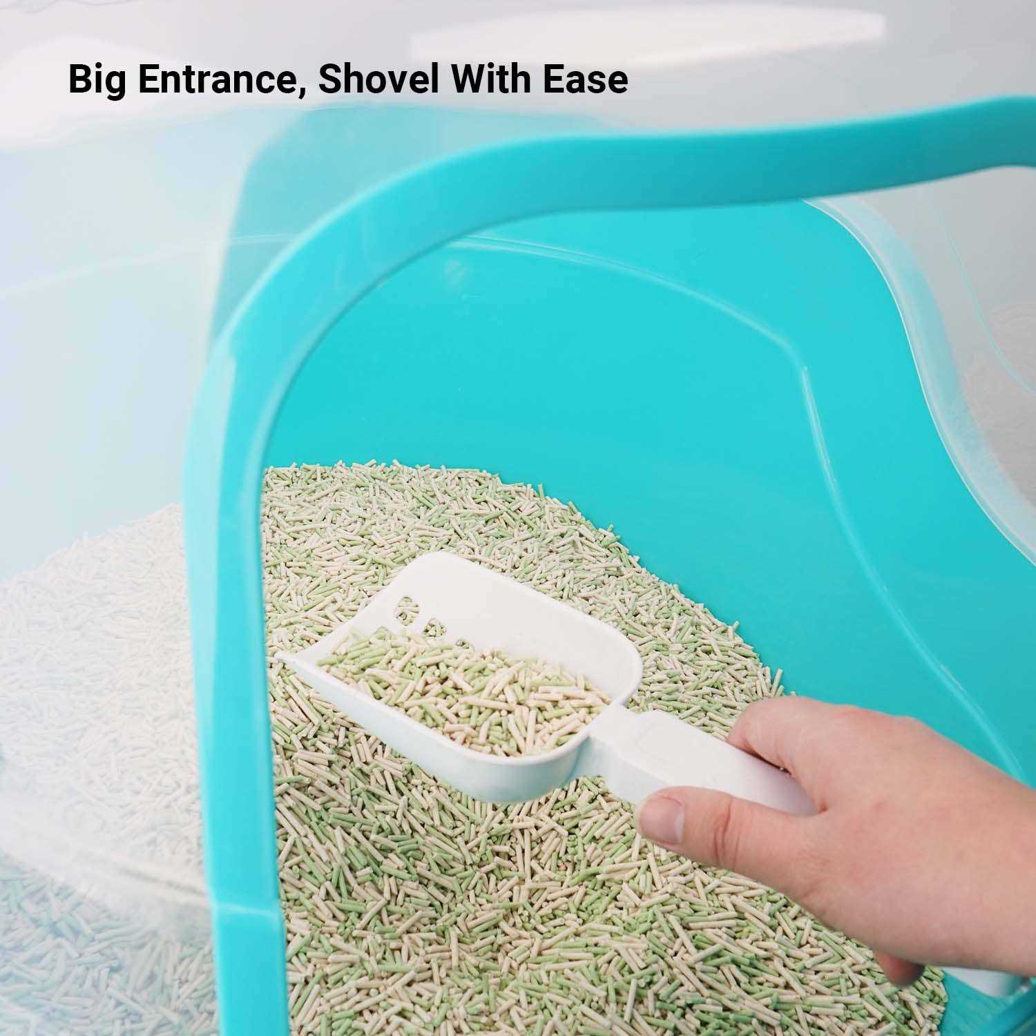 Petfamily Jumbo Hooded Cat Litter Box