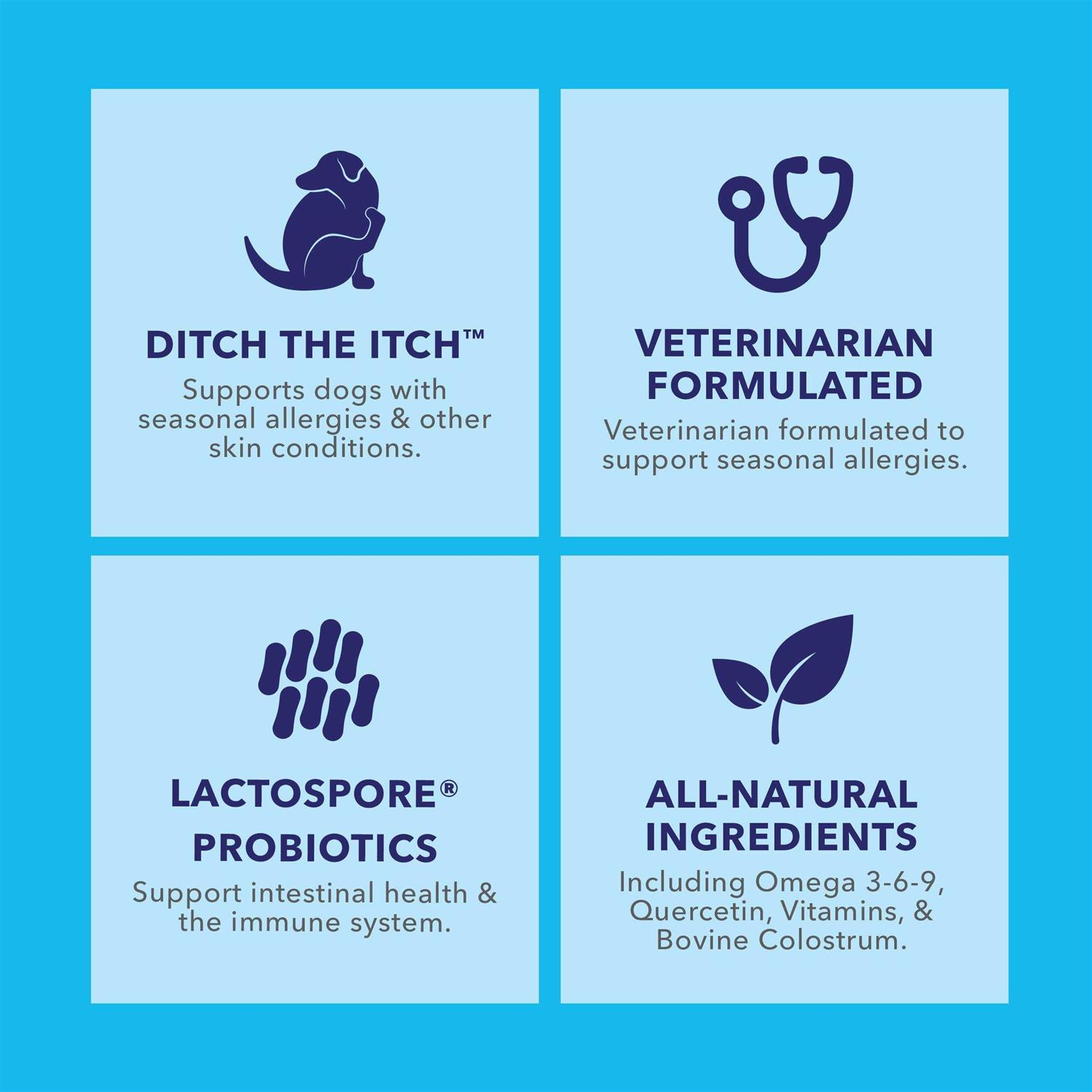 Dermabliss Allergy & Immune Soft Chews for Dogs