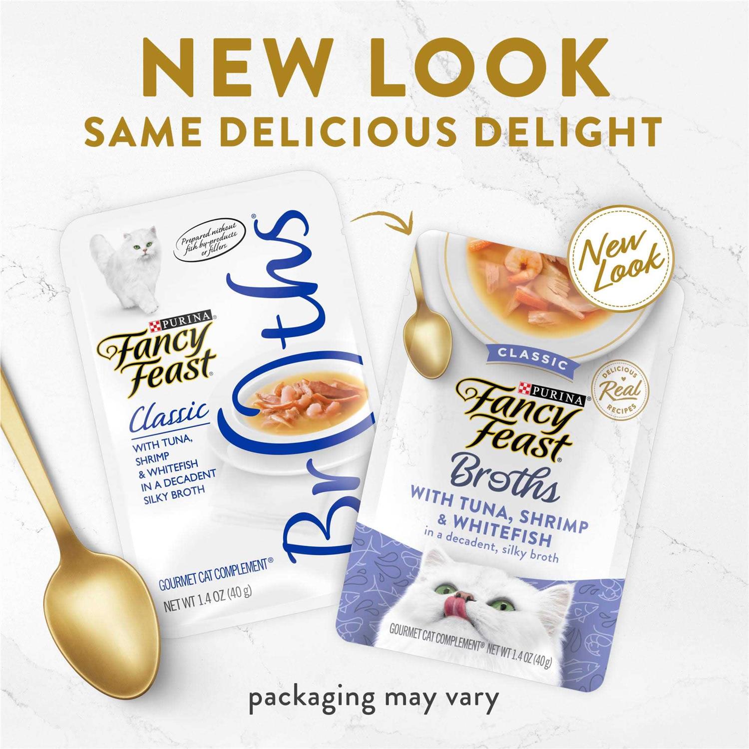 Fancy Feast Broths Creamy Wet Cat Food