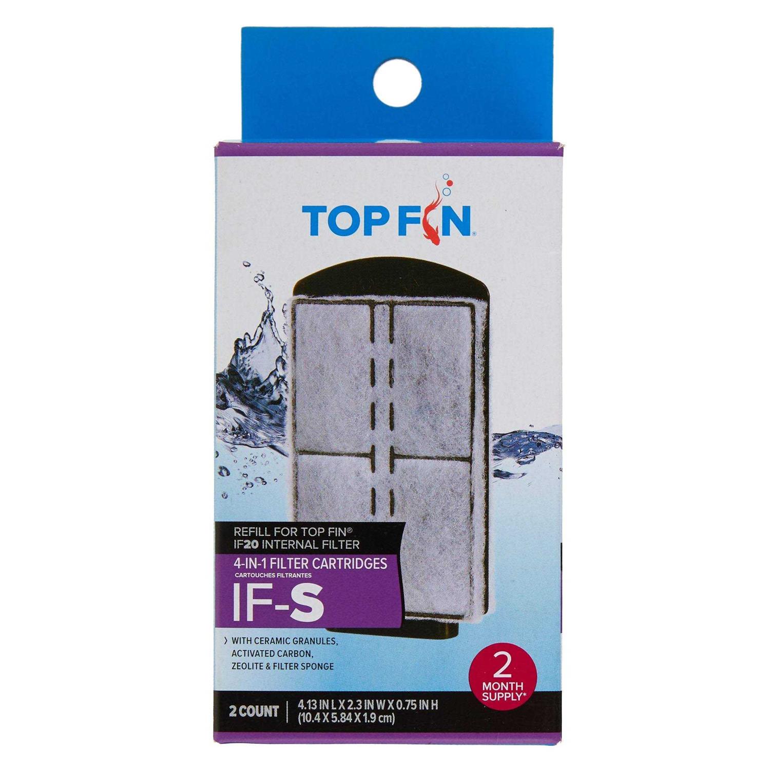 Top Fin If 4-in-1 Filter Cartridges