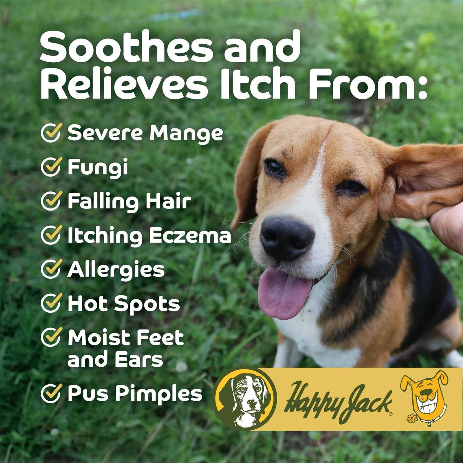 Happy Jack Mange Medicine & Mange Treatment for Dogs & Horses