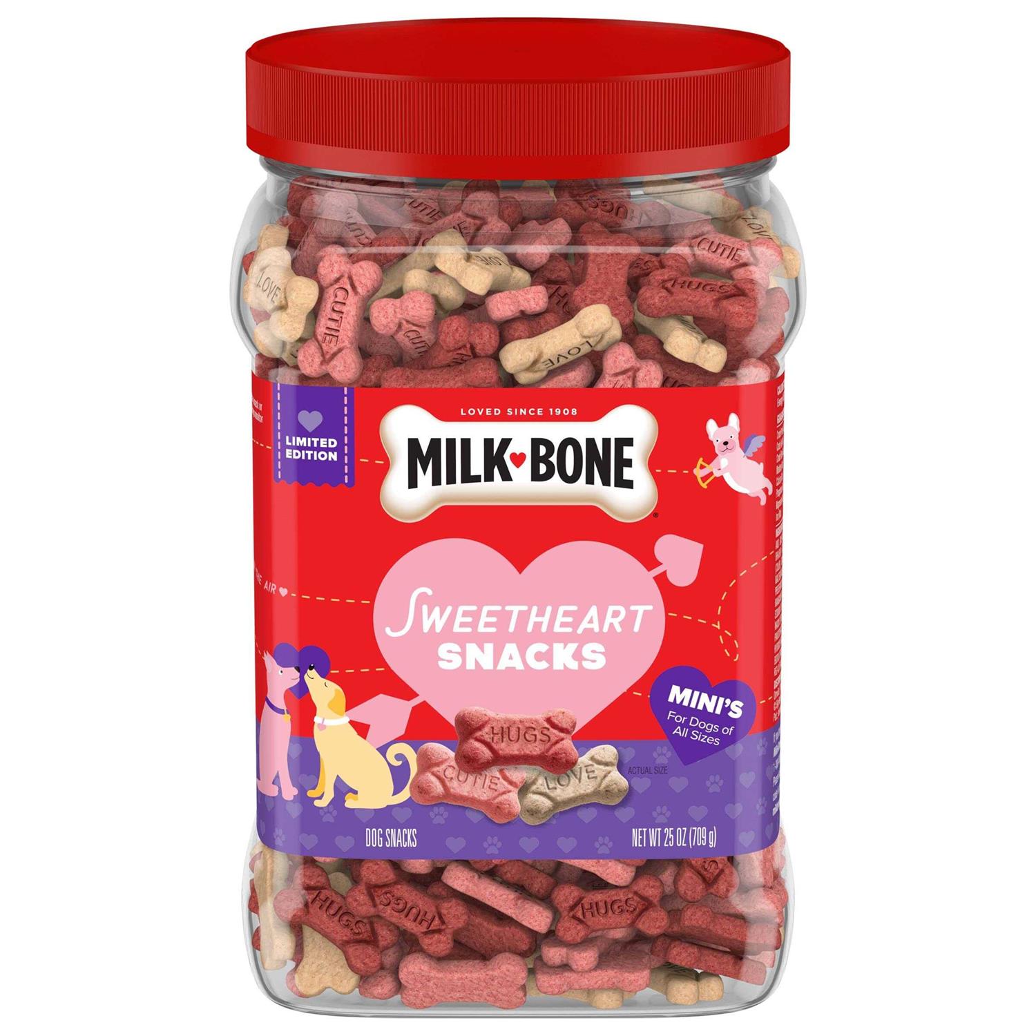 Milk-Bone Sweetheart Snacks Minis Dog Treats