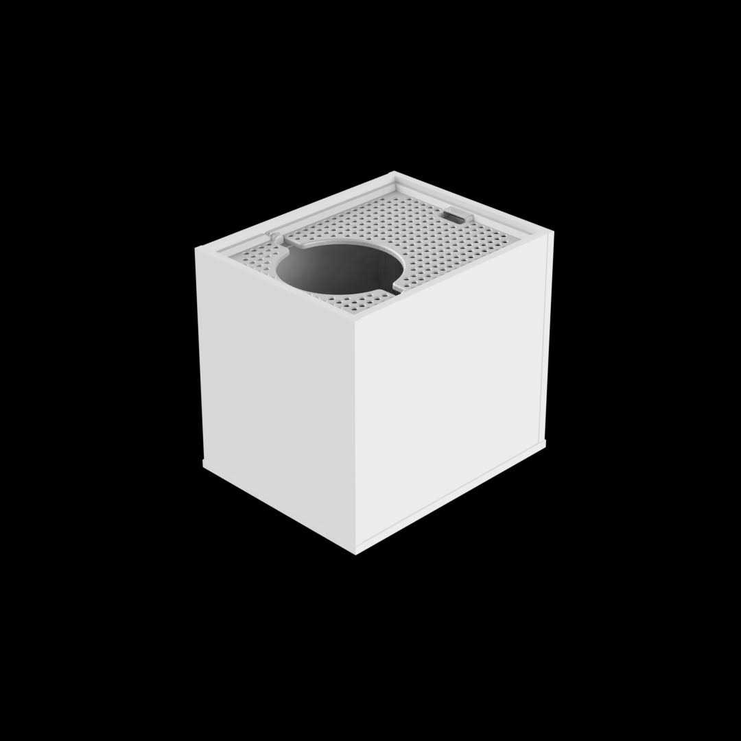 Discreet Cat Litter Box Top Entry Jump on