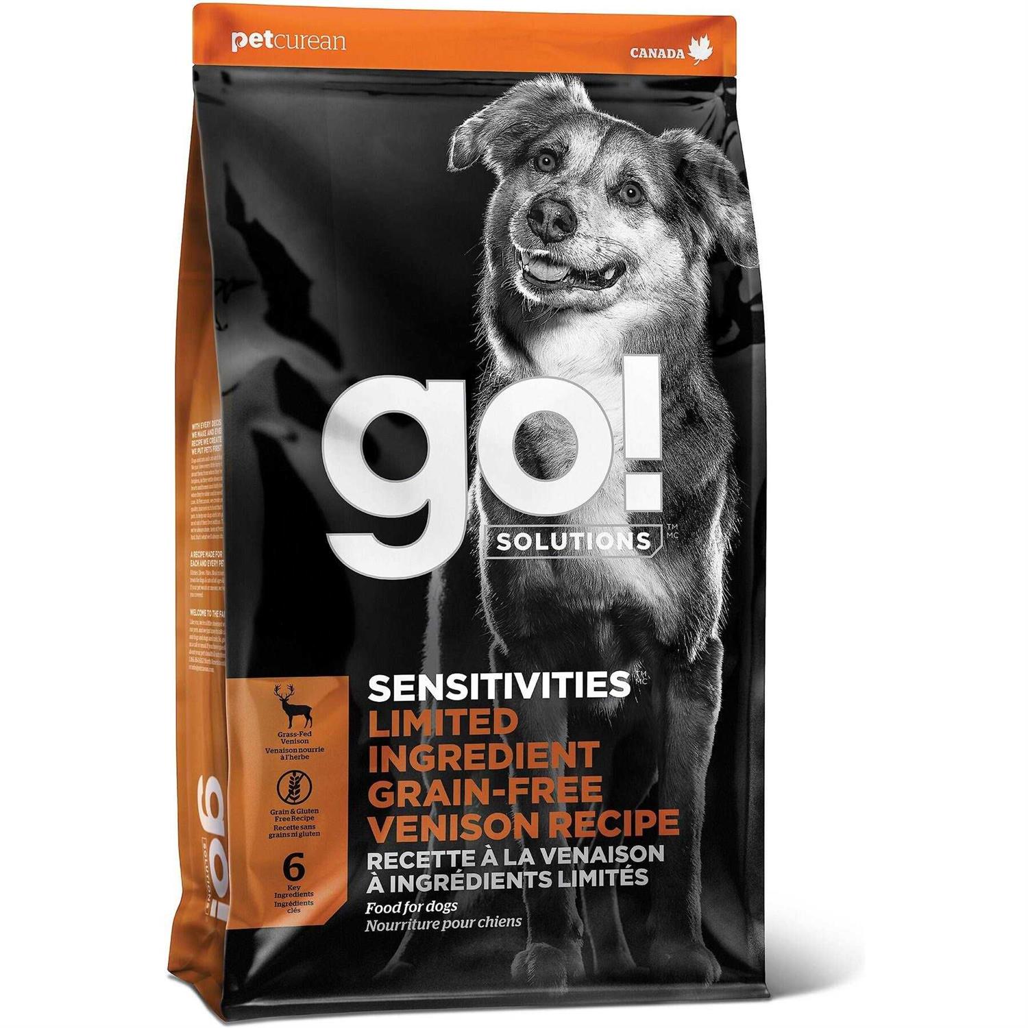Go! Solutions Sensitivities Limited Ingredient Venison Recipe Dry Dog Food