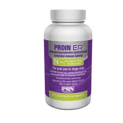 Proin Er 74 Mg Tablets 30 Ct For Dogs