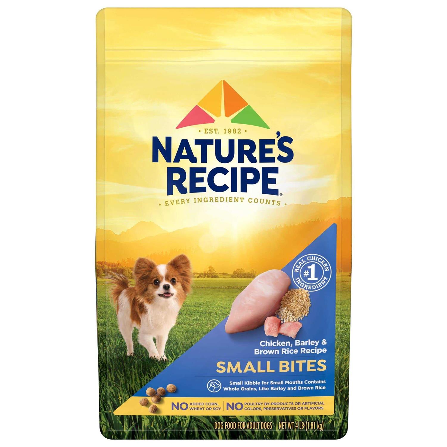 Nature’s Recipe Recipe Small Bites Dry Dog Food