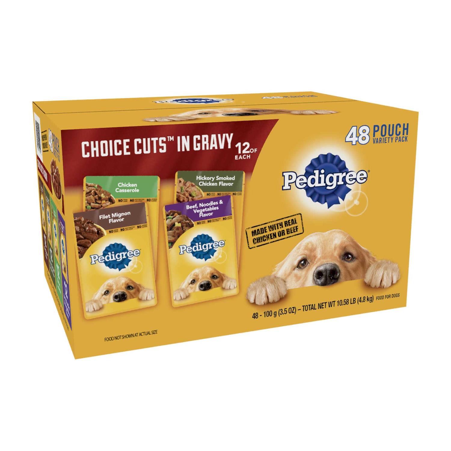 Pedigree Choice Cuts in Gravy Wet Dog Food Variety Pack