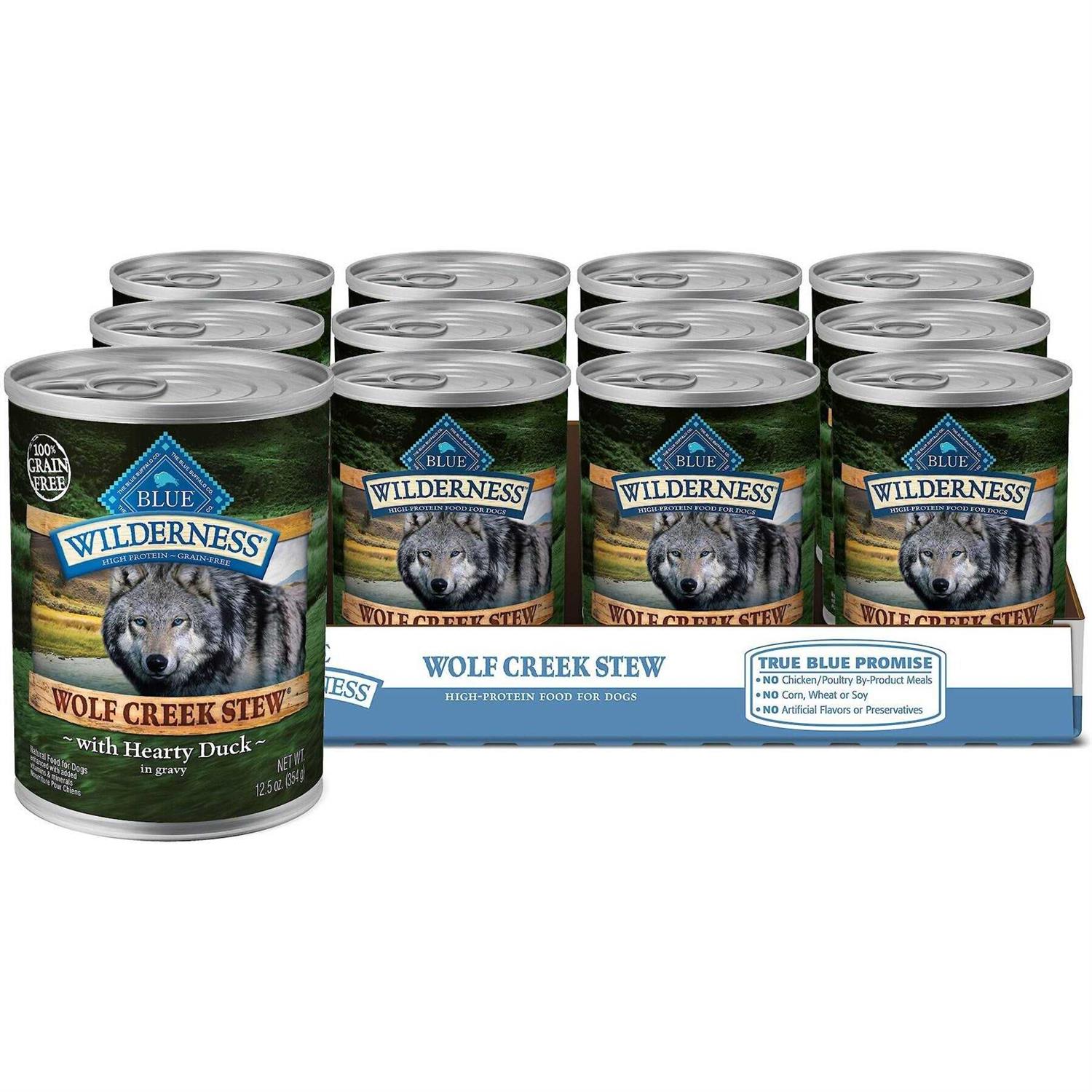 Blue Buffalo Wilderness Wolf Creek Stew Dog Food