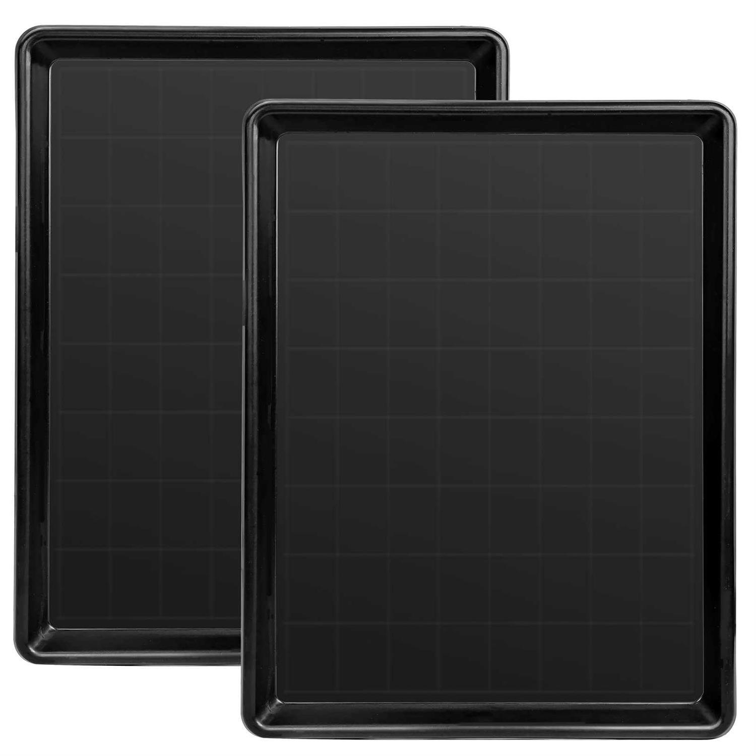 Confote Replacement Tray for Dog Crate Pans Plastic Bottom for Pet Cages Crates Kennels Dogs Cat Rabbit Ferret Critter