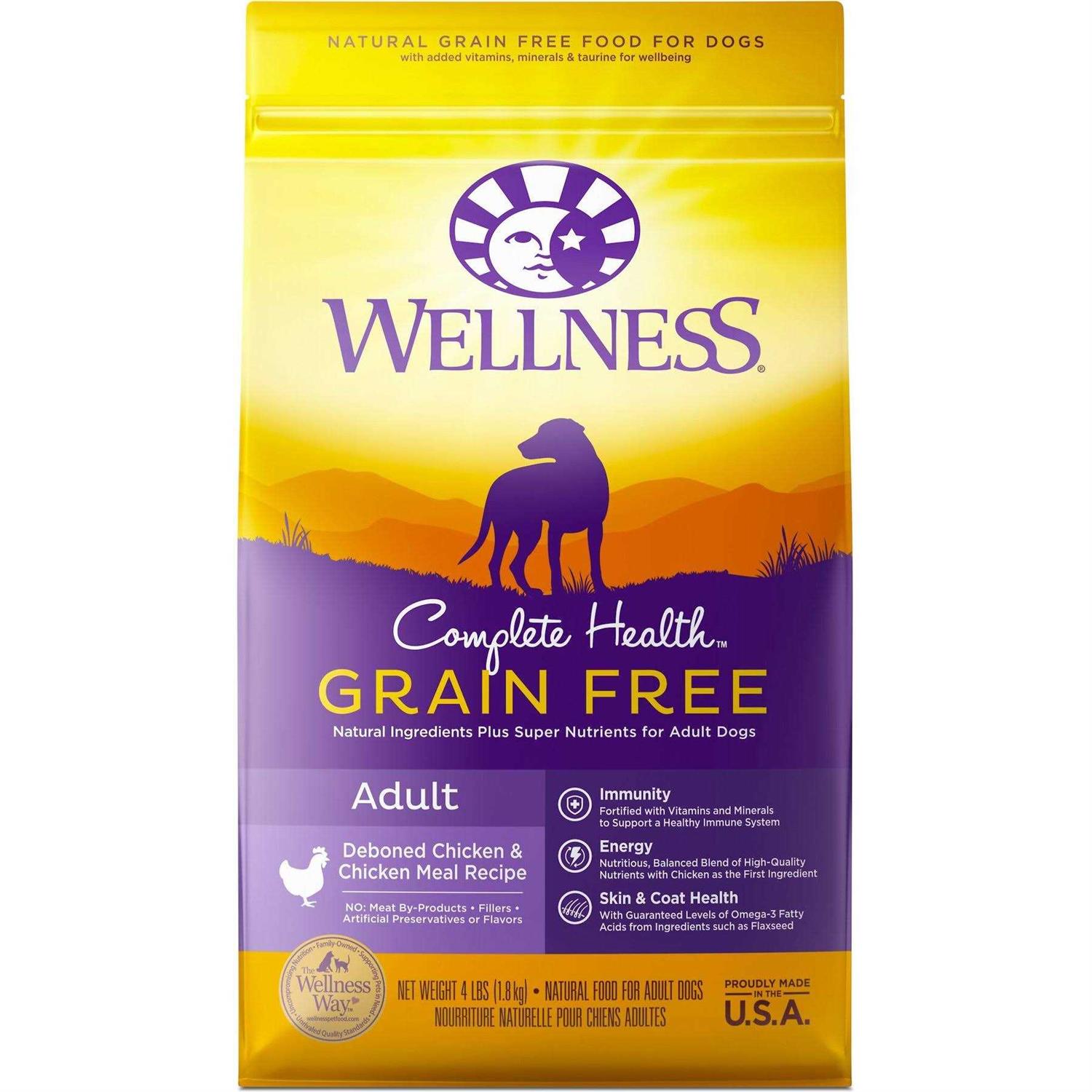 Wellness Complete Health Deboned Chicken & Chicken Meal Adult Grain-Free Dry Dog Food