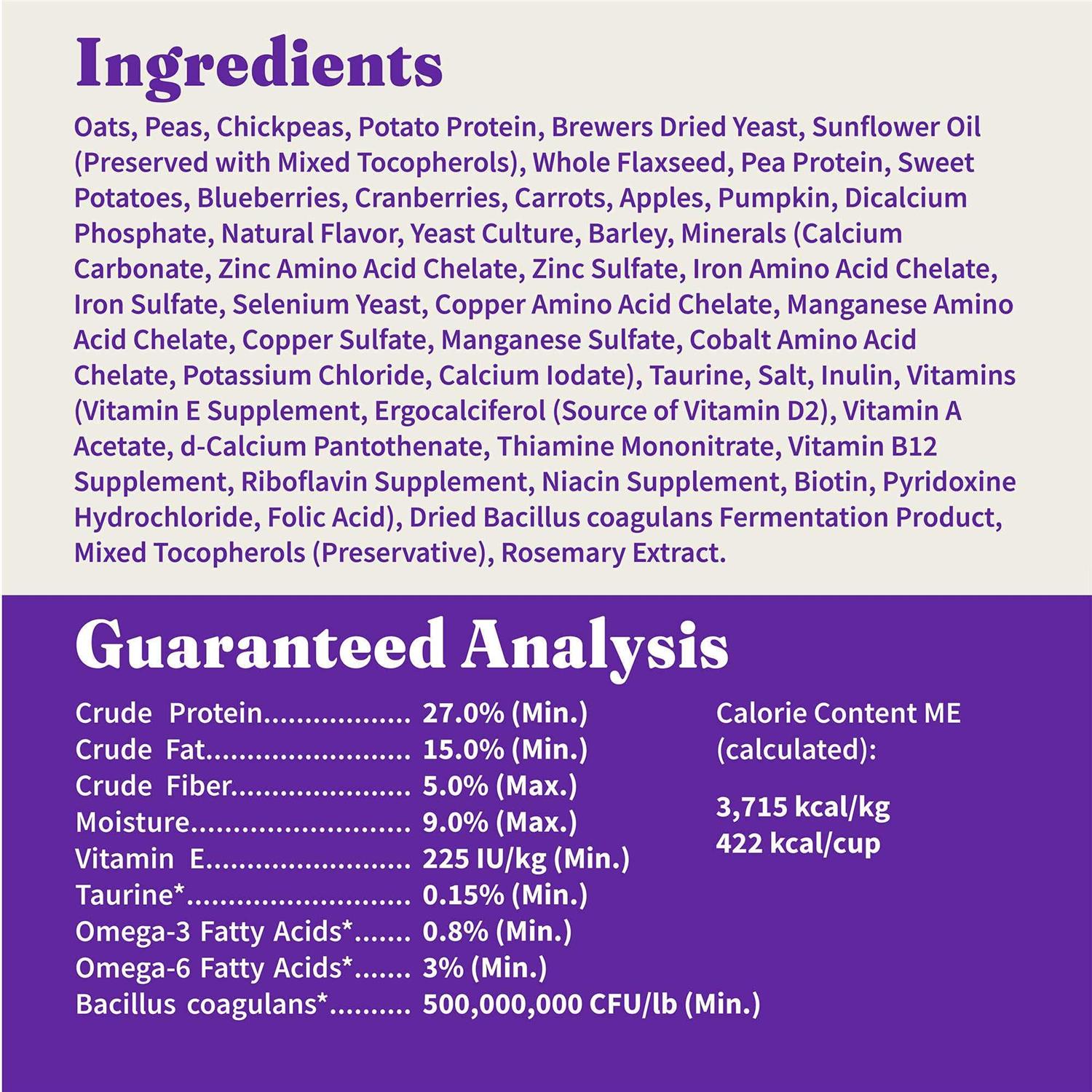 Halo Adult Dry Dog Food Holistic Garden of Vegan