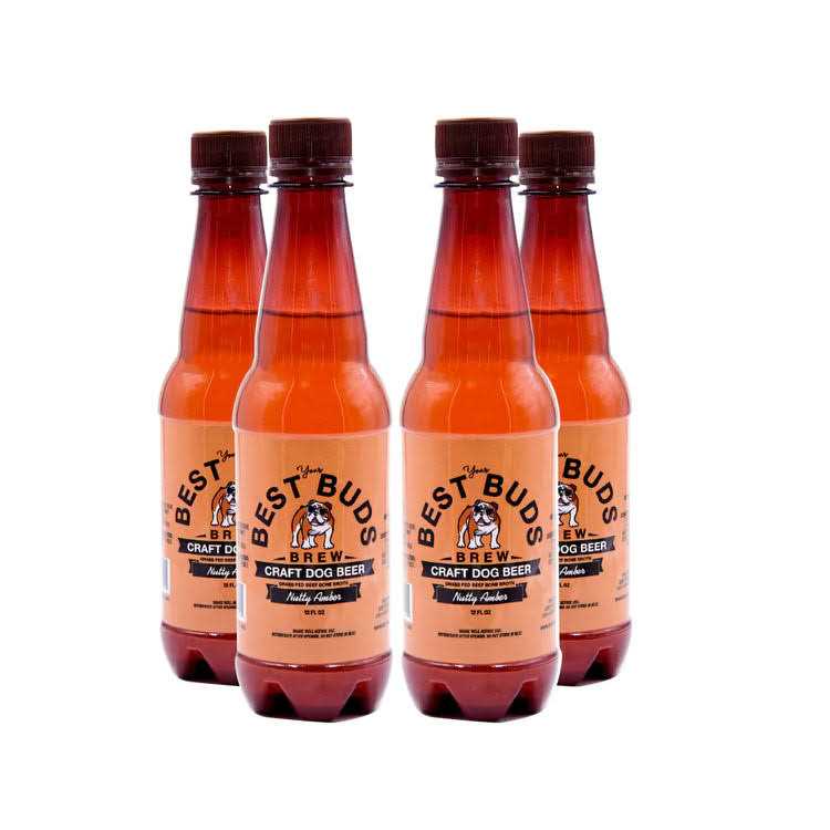 Best Buds Brew Craft Dog Beer Treat 12 oz. Nutty Amber