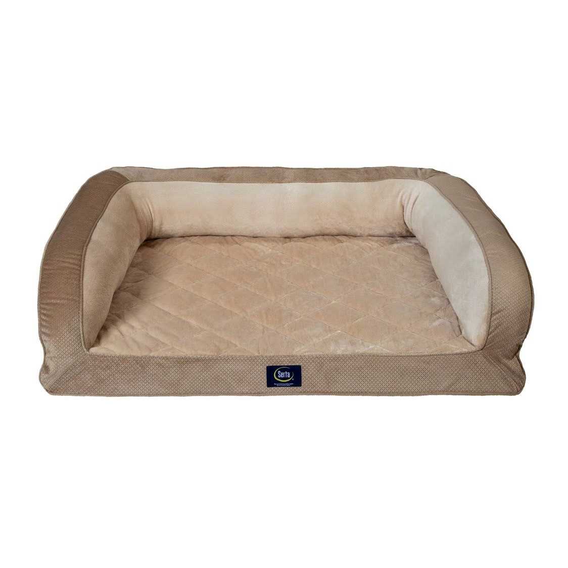 Serta Quilted Couch Cat & Dog Bed