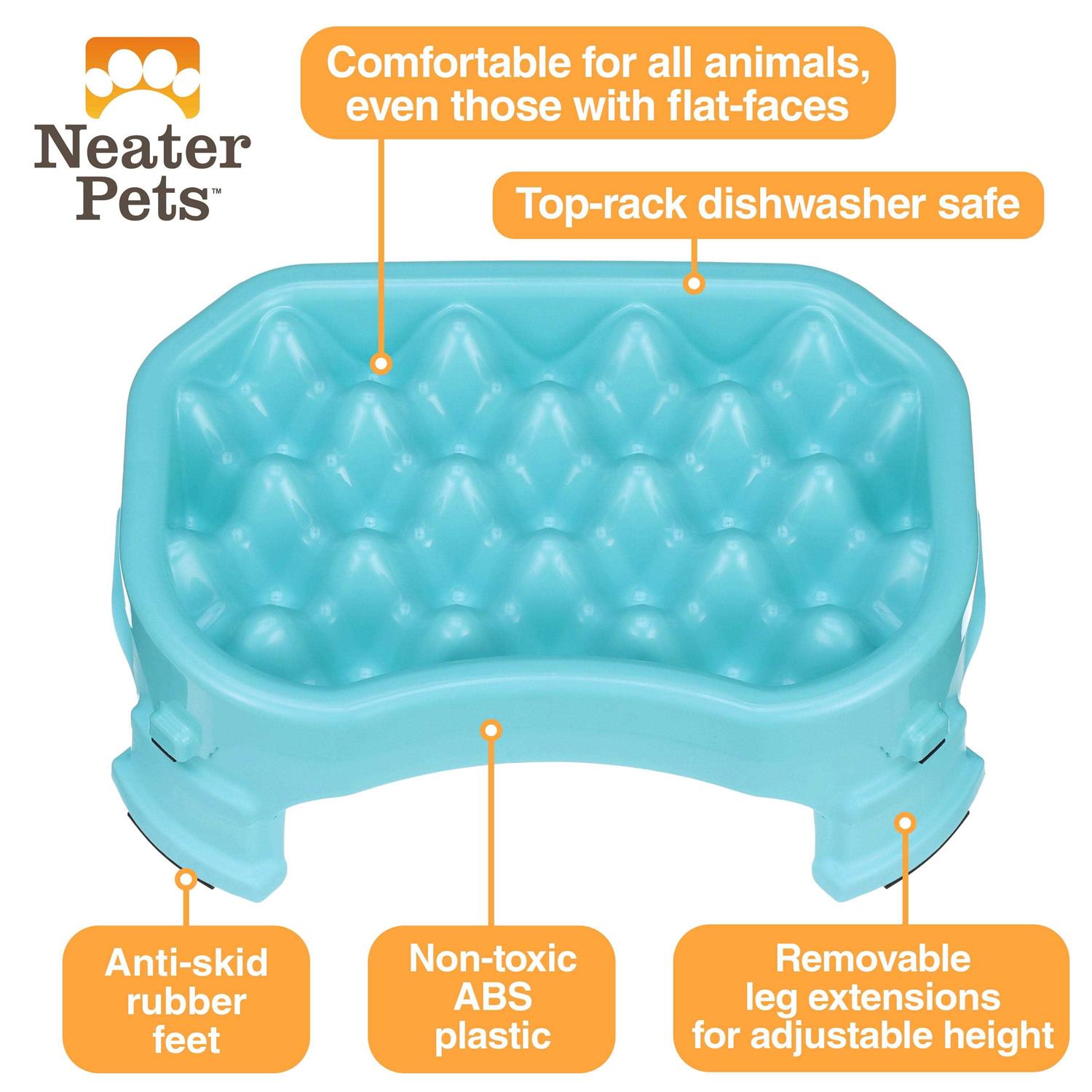 Neater Pet Brands Neater Raised Slow Feeder Dog Bowl