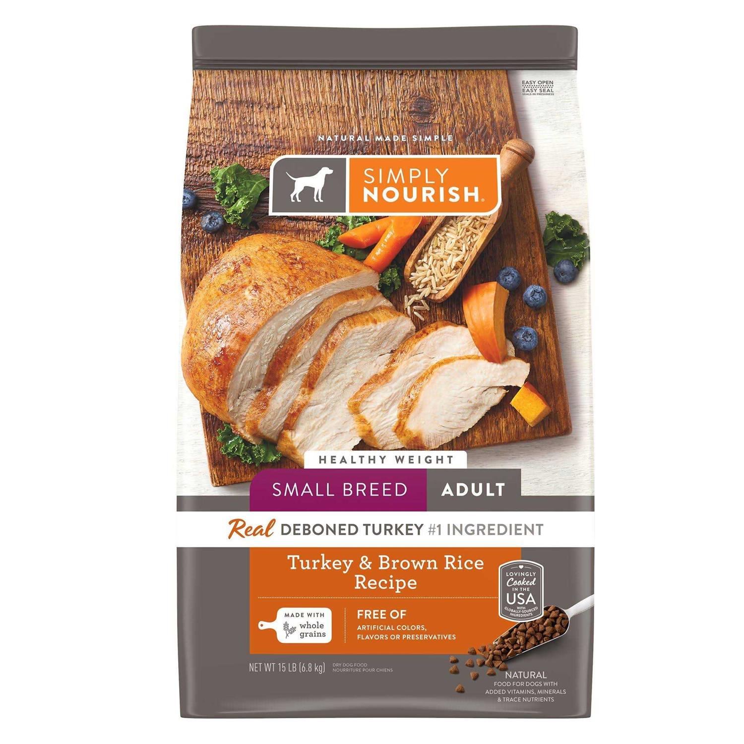 Simply Nourish Original Weight Management Breed Adult Dry Dog Food