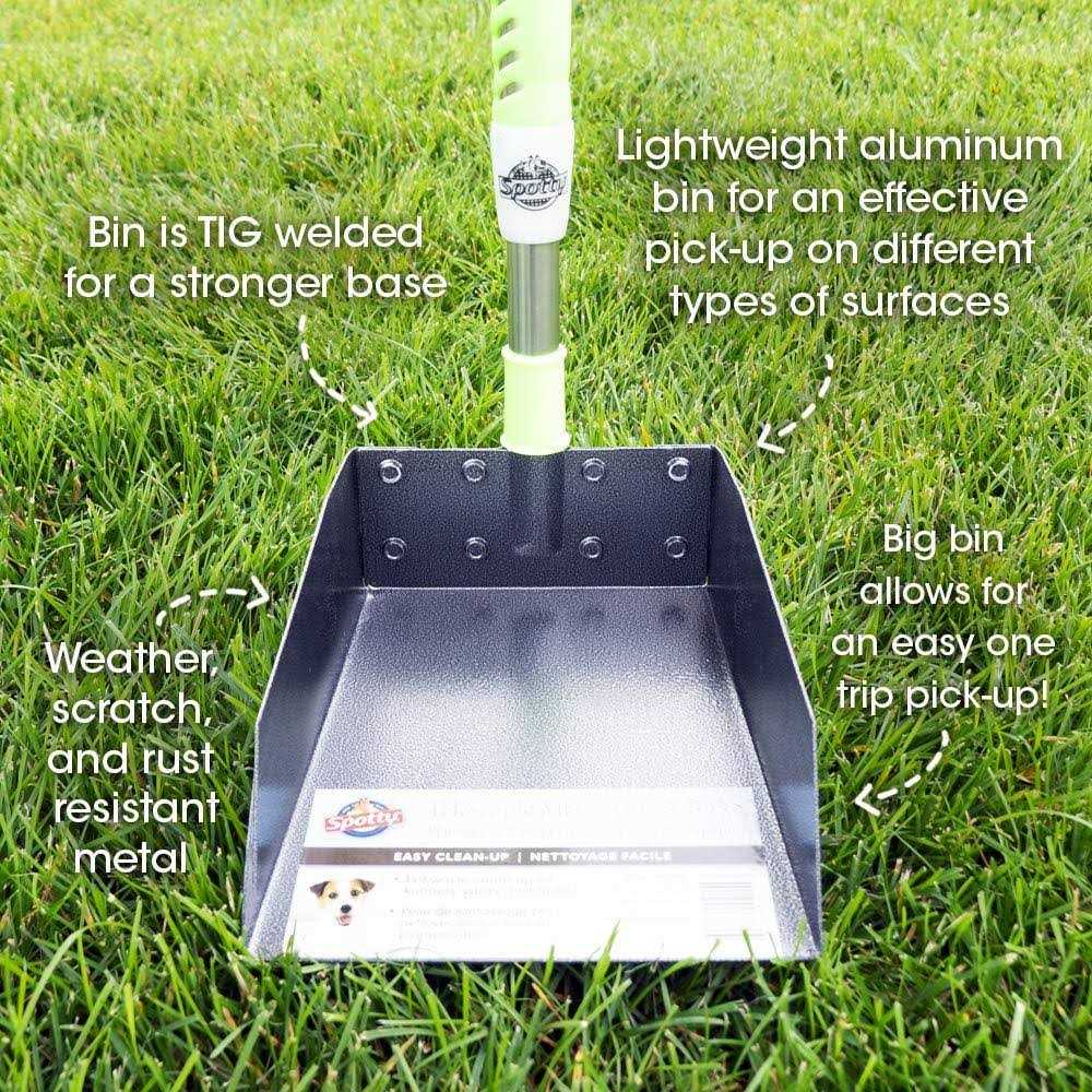 Spotty Telescoping Metal Tray & Rake