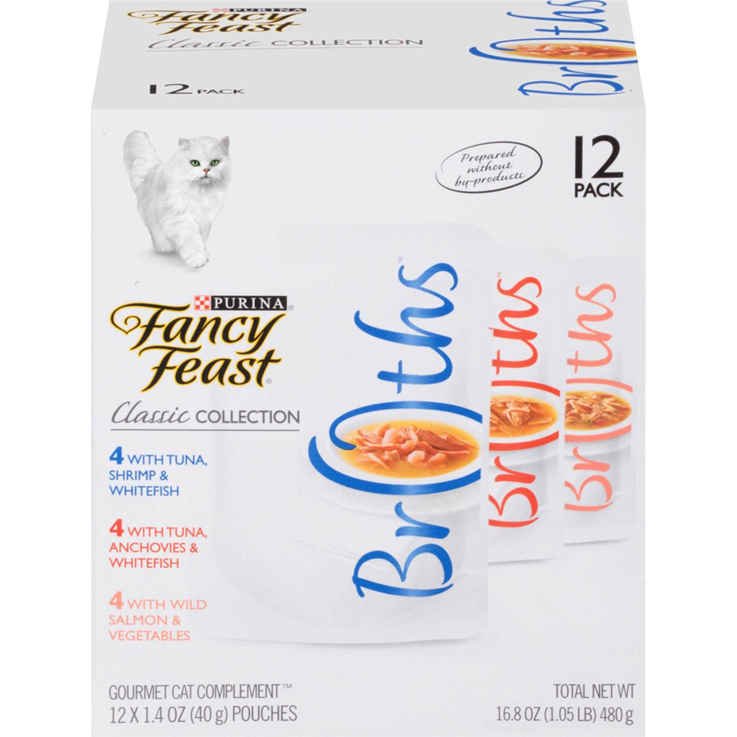Fancy Feast Broths Classic Wet Cat Food