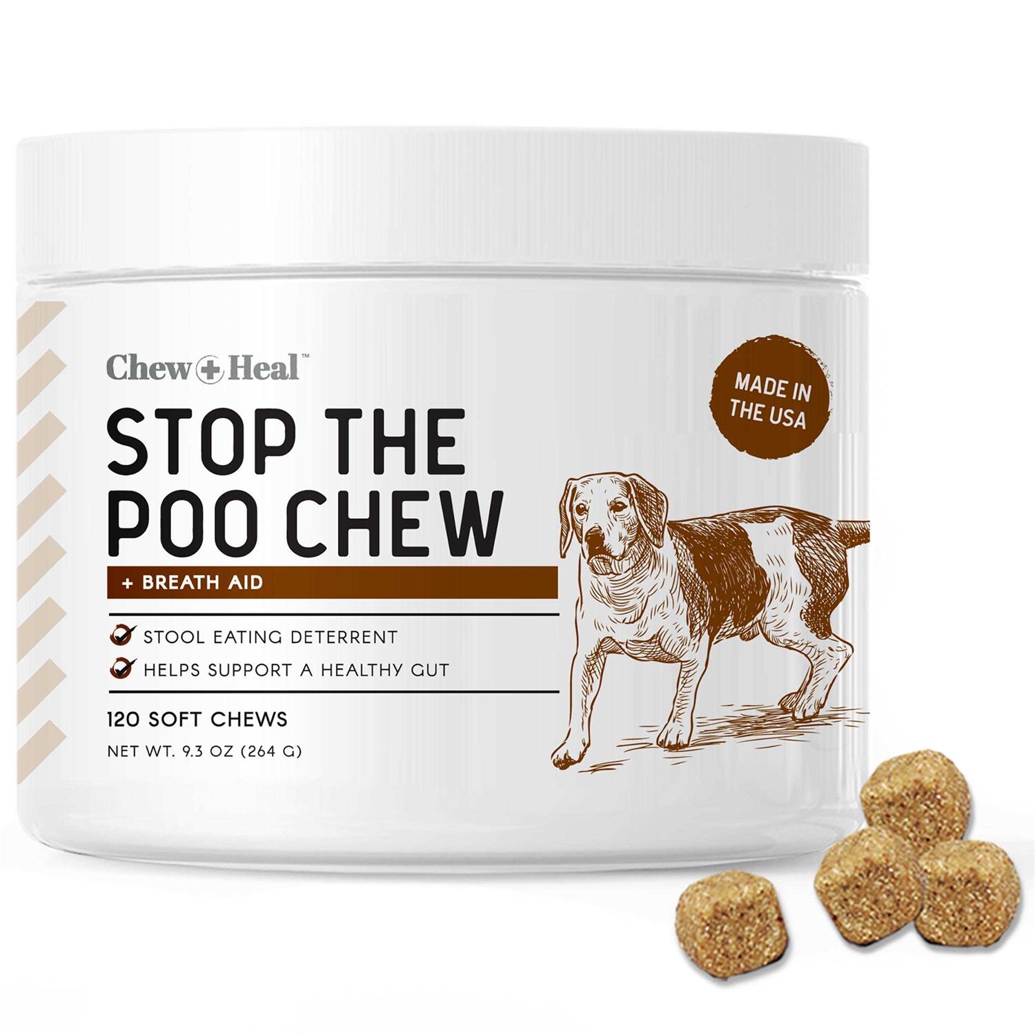 Chew + Heal Stop The Poo Chew