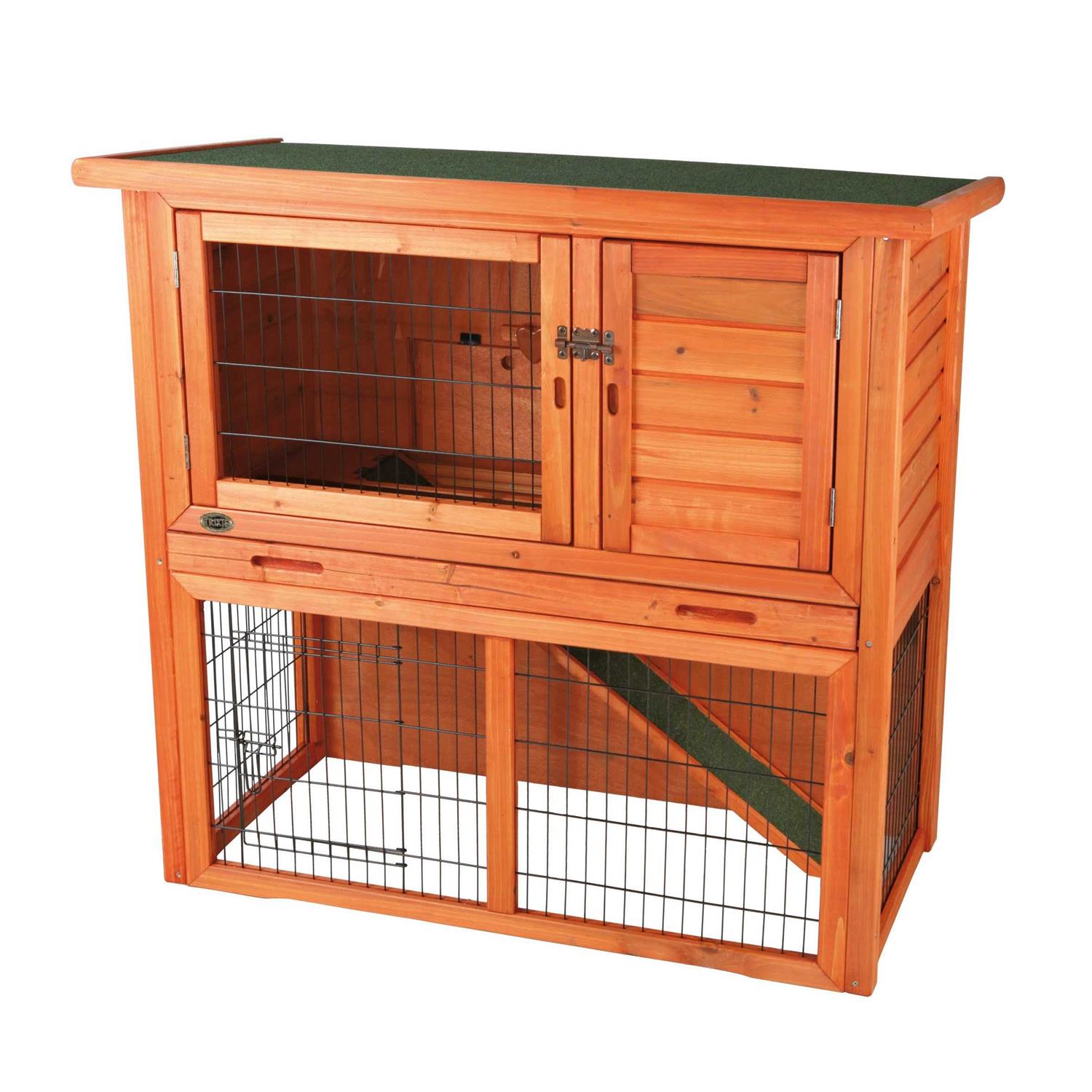 Trixie Rabbit Hutch with Sloped Roof