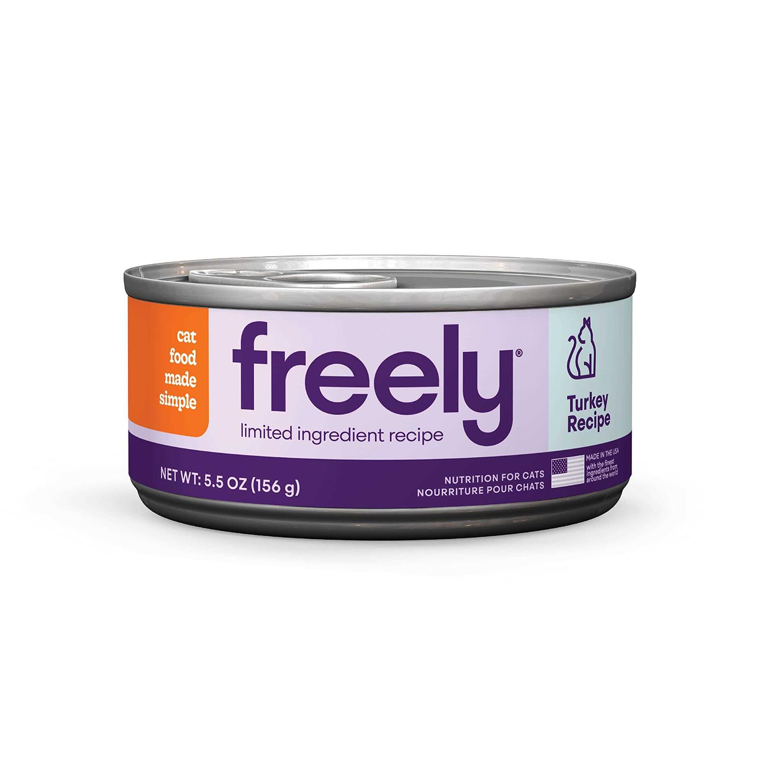 Freely Recipe Limited Ingredient Grain-Free Wet Cat Food