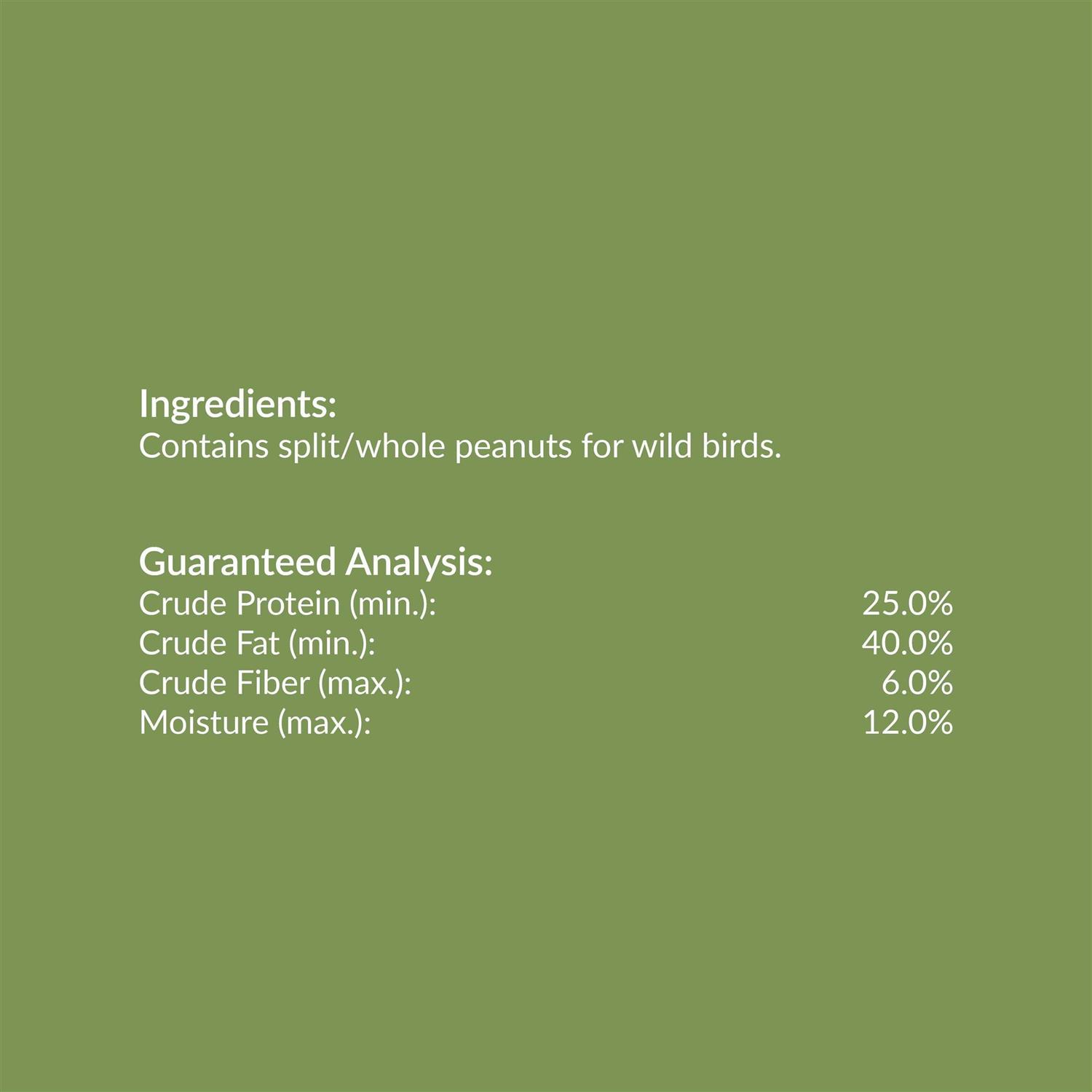 Lyric Peanut Pieces Wild Bird Food