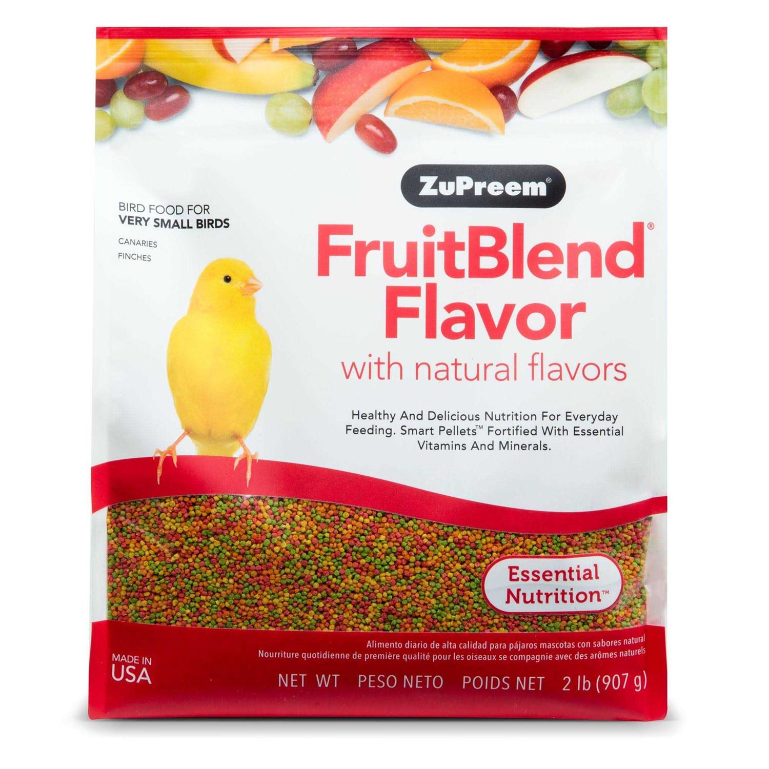 Zupreem FruitBlend Flavor Bird Food