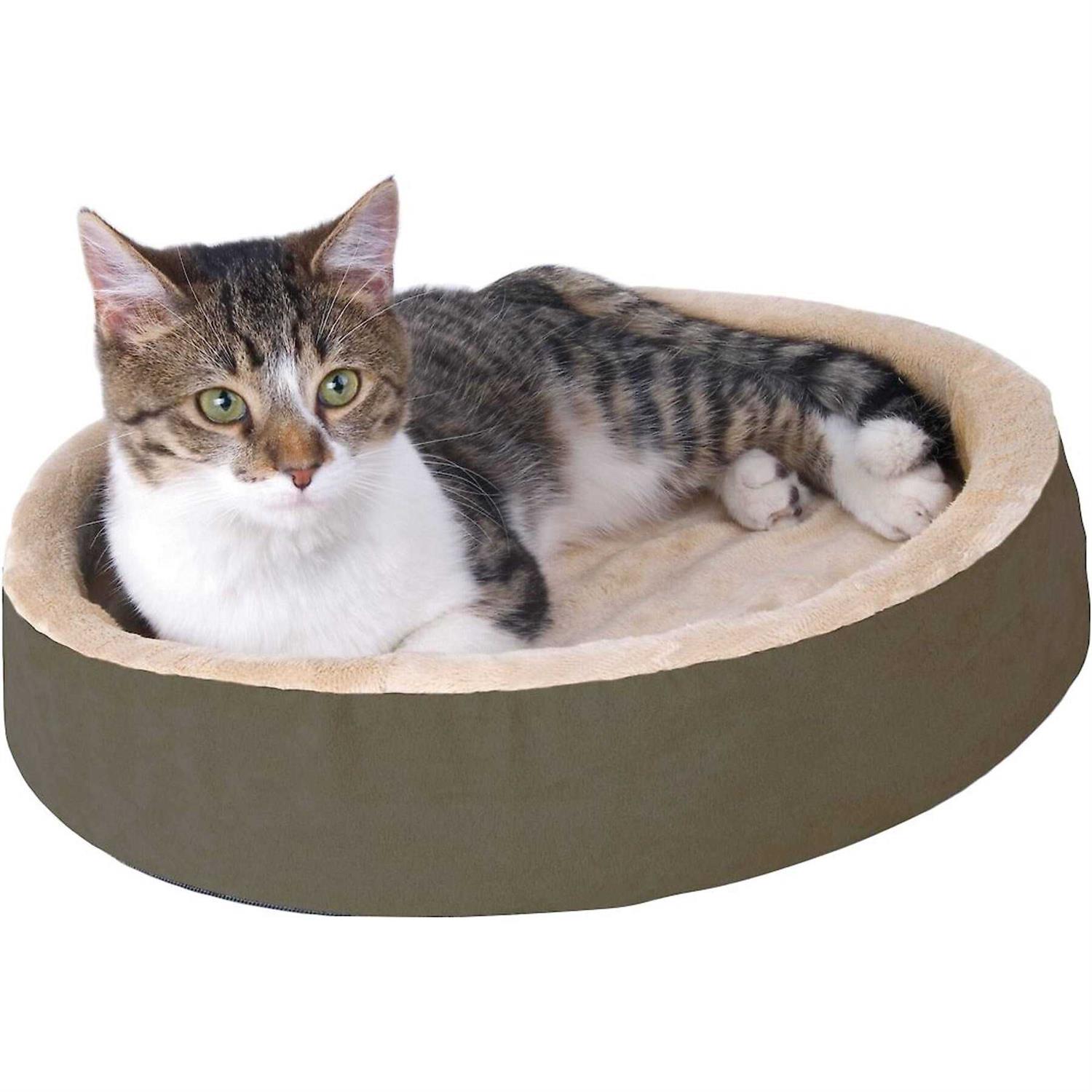K&H Thermo-Kitty Cuddle Up Bed