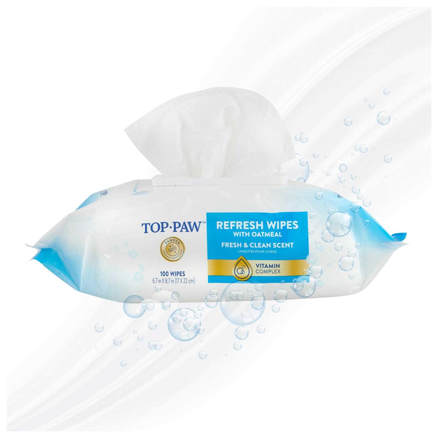 Top Paw Cleansing Fresh and Clean Refresh Wipes