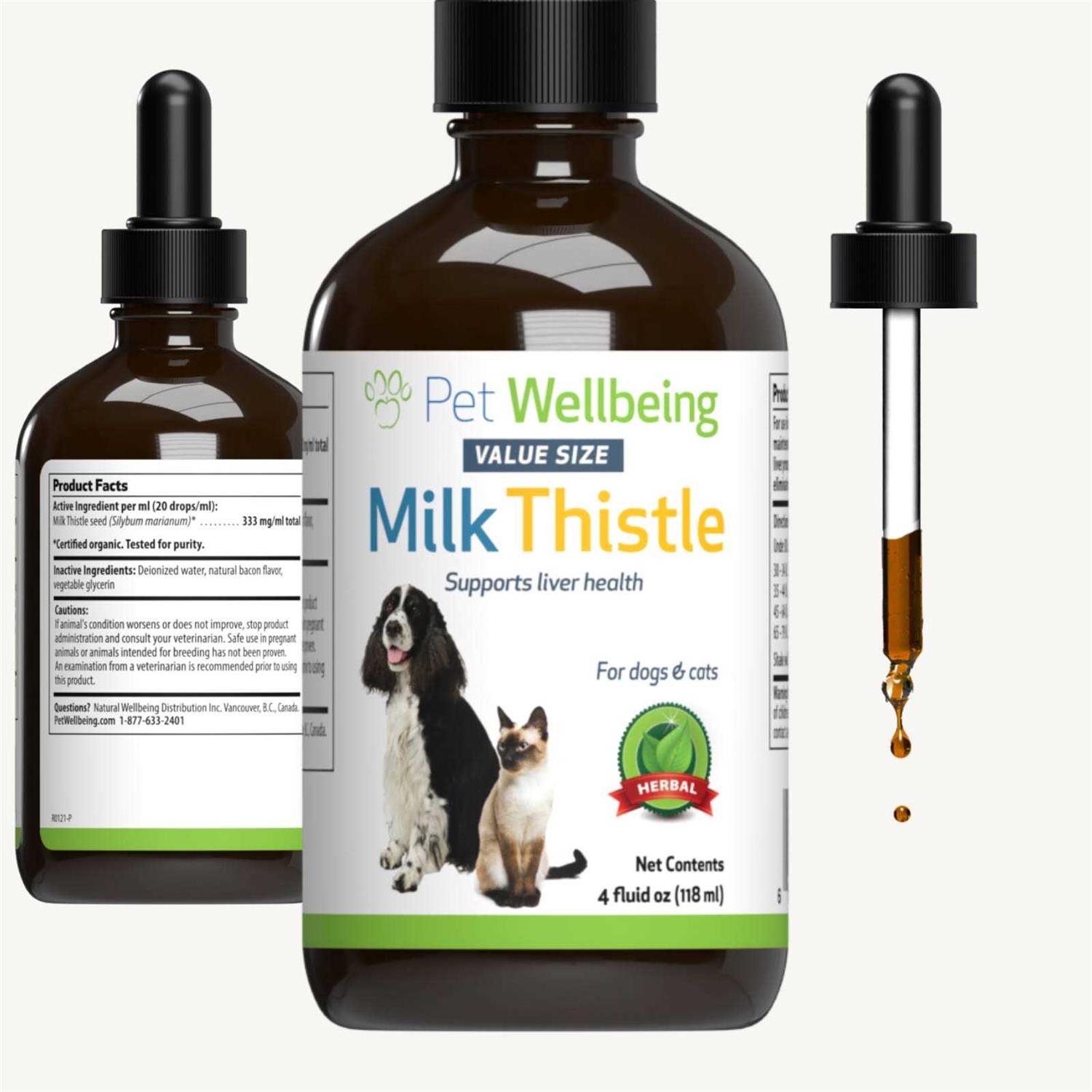 Pet Wellbeing Milk Thistle for Dogs