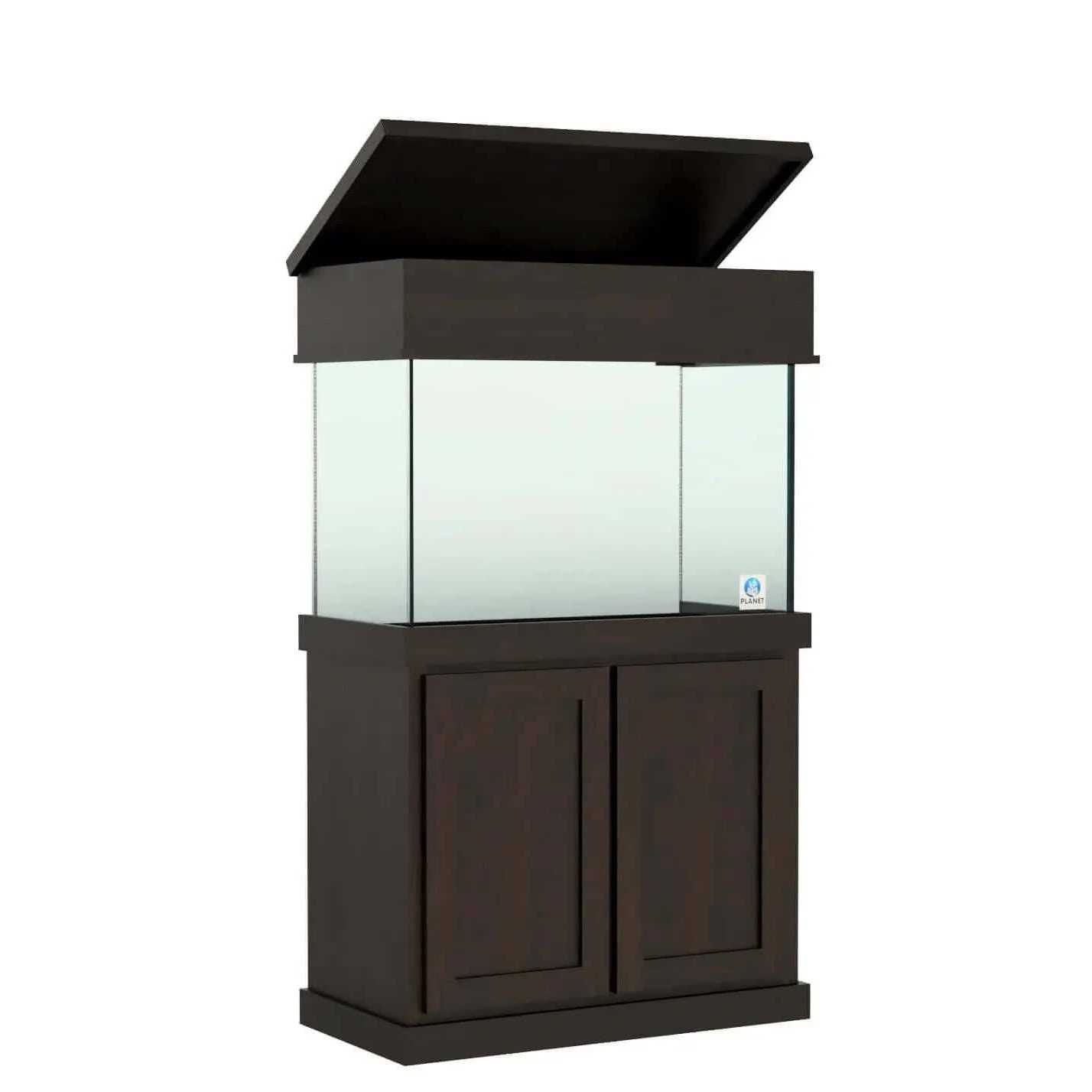 Coastal Aquarium Designs Classic Oak 36 X Canopy