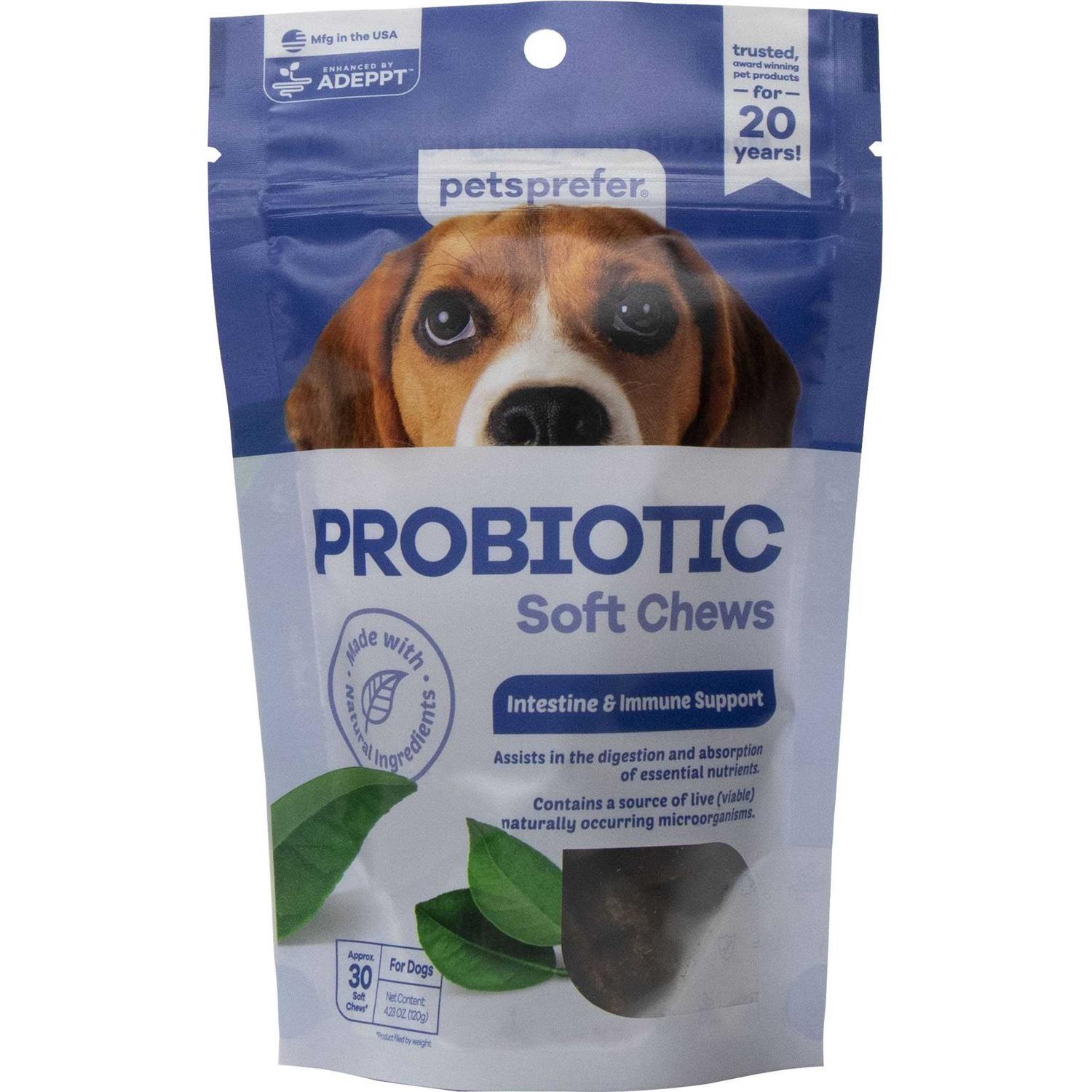 PetsPrefer Probiotic Soft Chews for Dogs