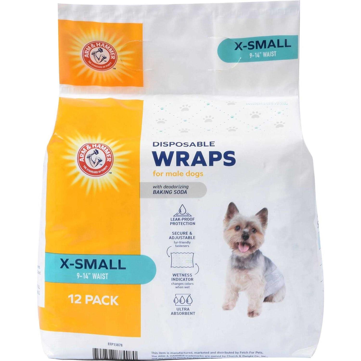 Arm & Hammer for Pets Male Dog Wraps 12