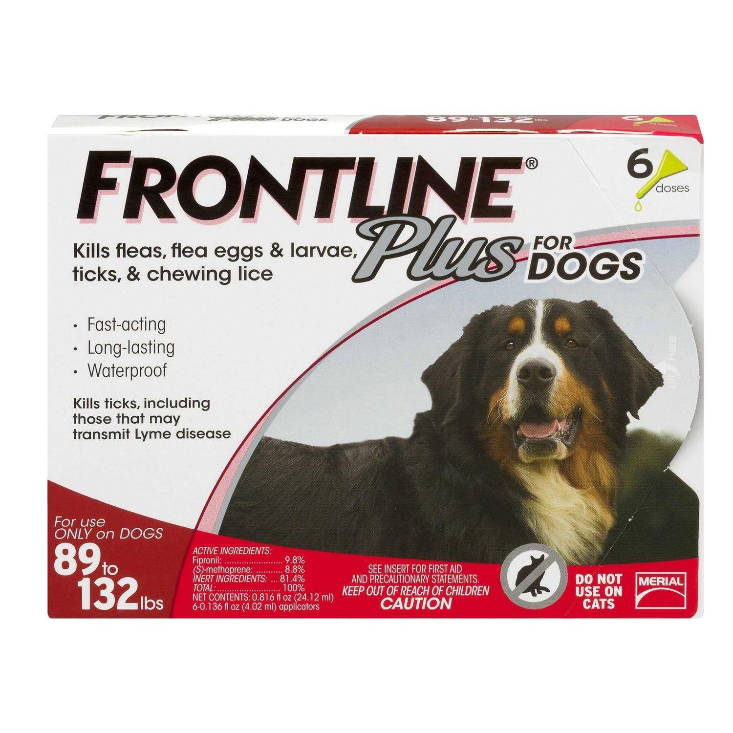 Frontline Plus Dogs Flea Tick