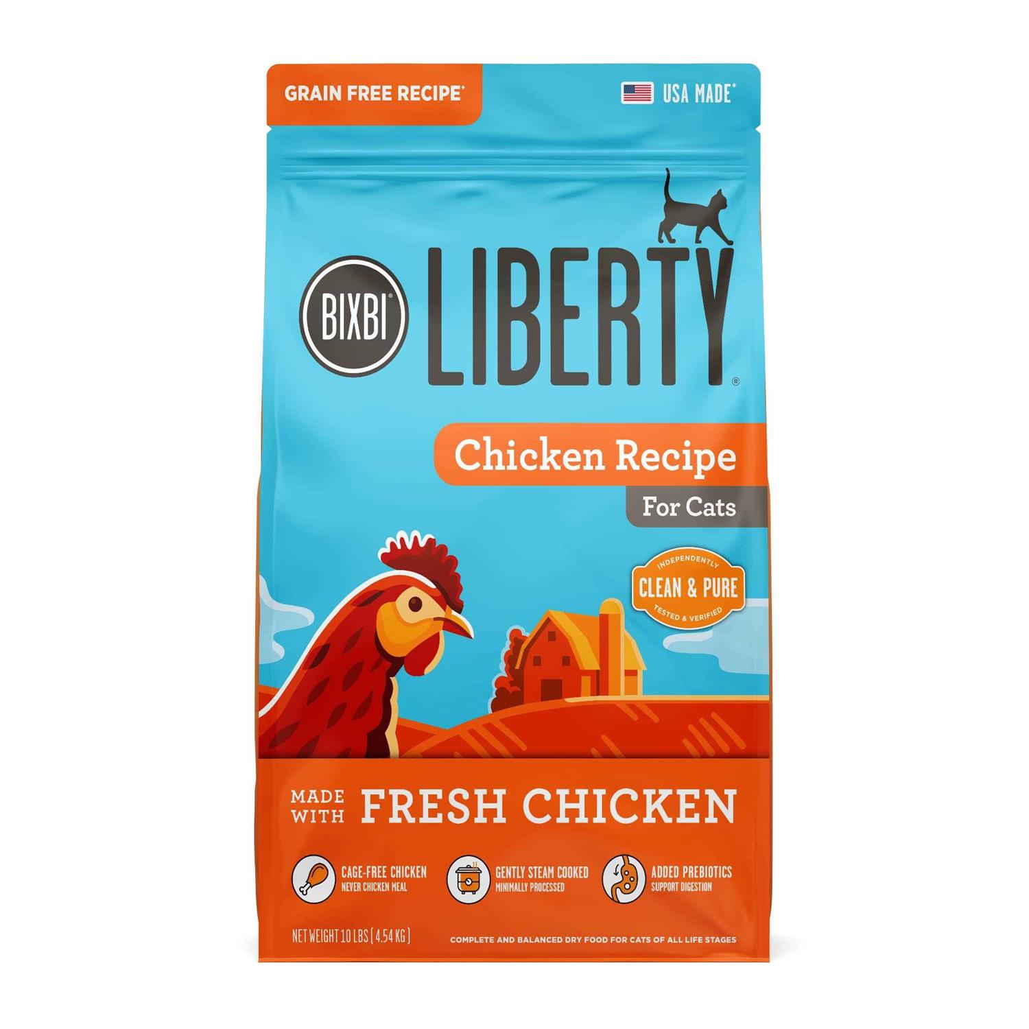 BIXBI Liberty Chicken Recipe Dry Cat Food