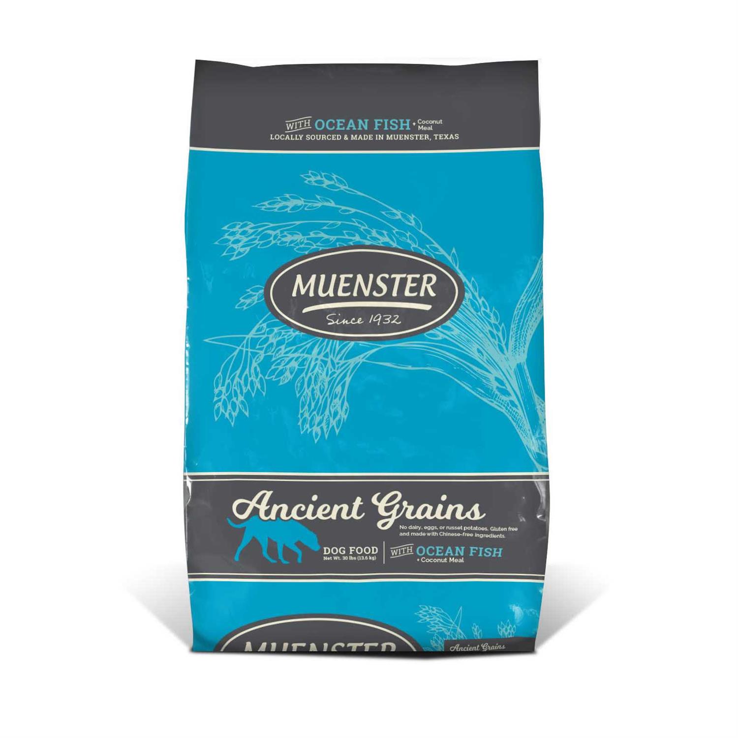 Muenster Ancient Grains with Ocean Fish Dog Food