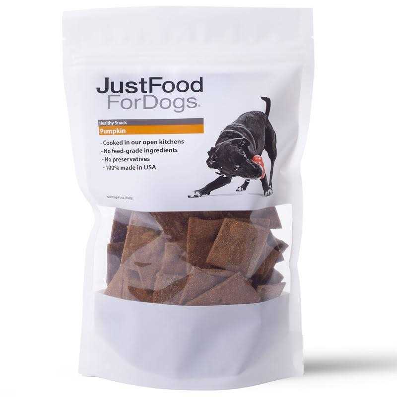 JustFoodForDogs Pumpkin Dog Treats